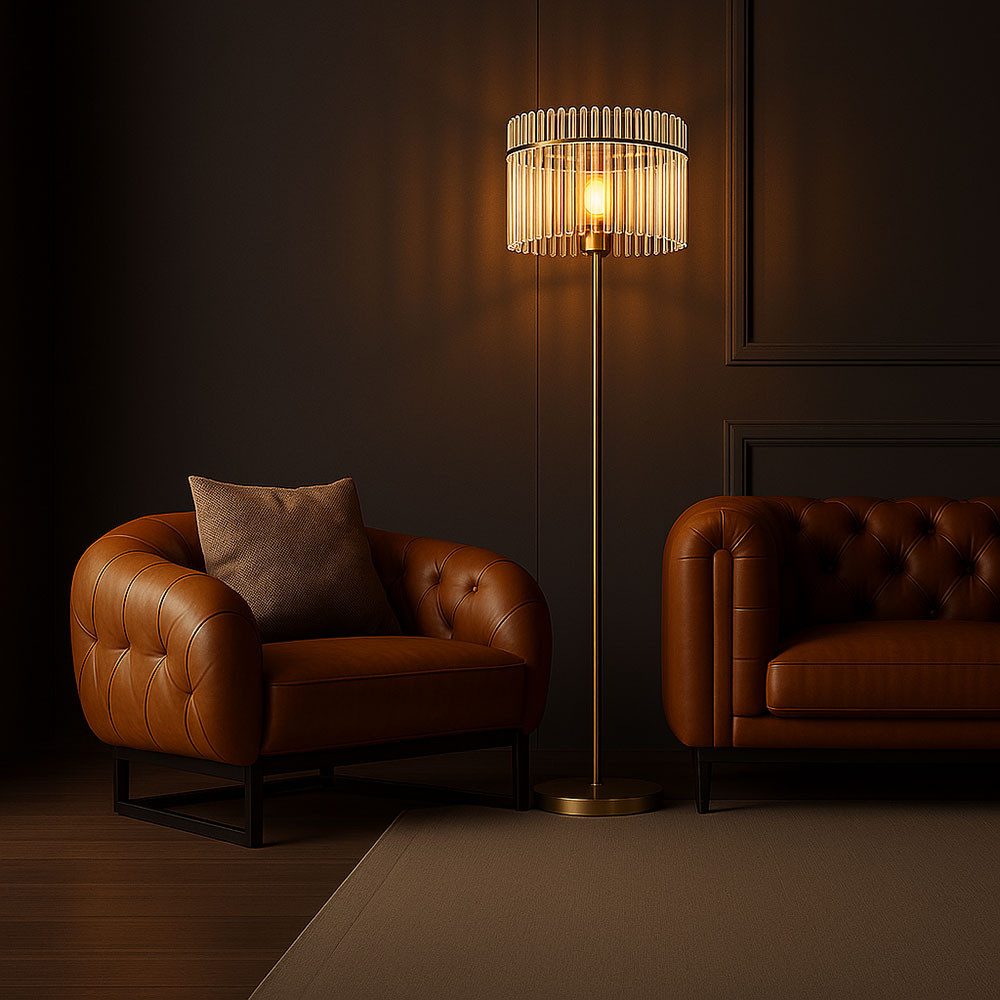 GLOBO LIGHTING LED Stehlampe, Leuchtmittel inklusive, Warmweiß, LED Stehlam günstig online kaufen