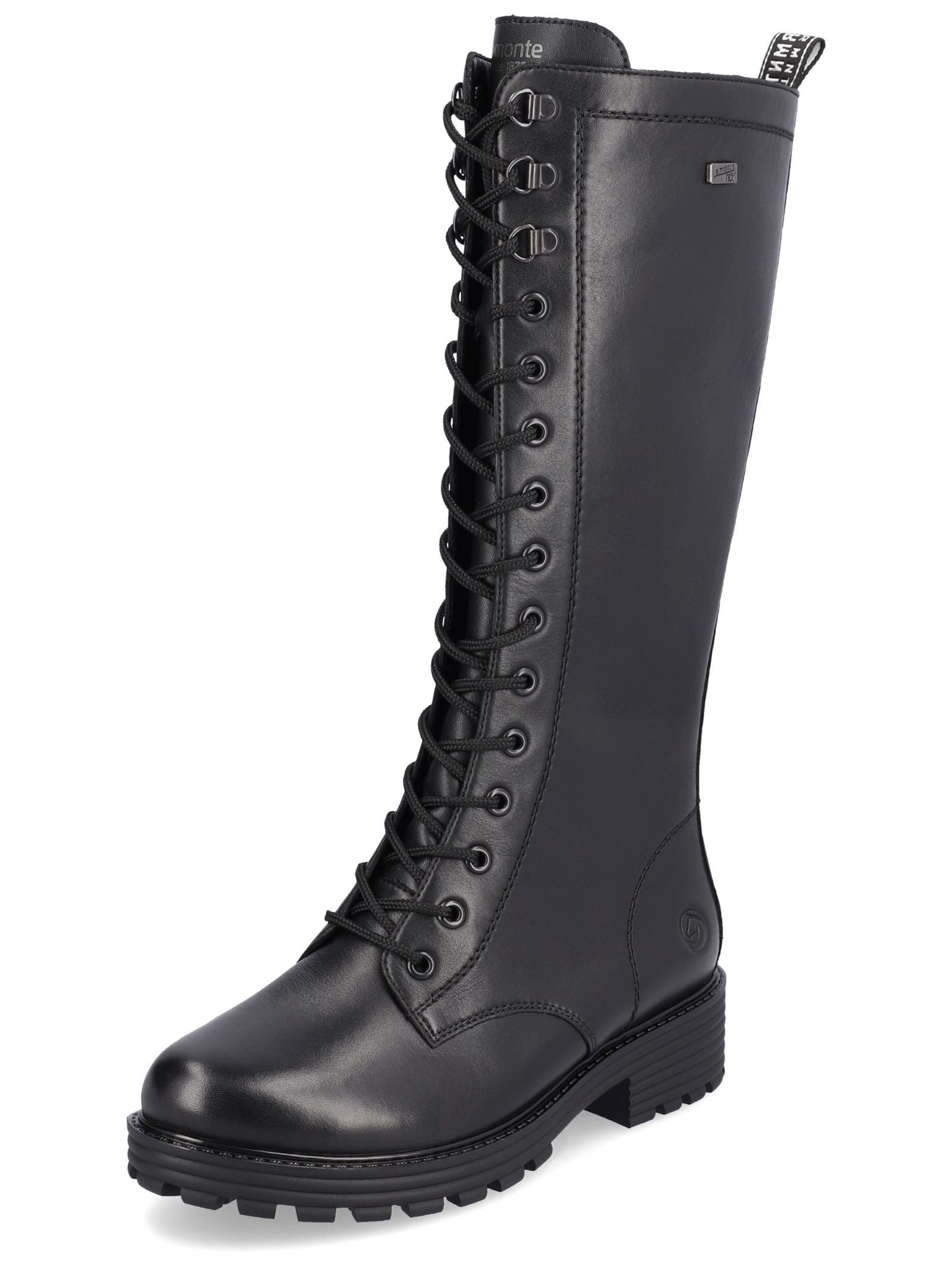 Stiefel Glattleder Schnürstiefel