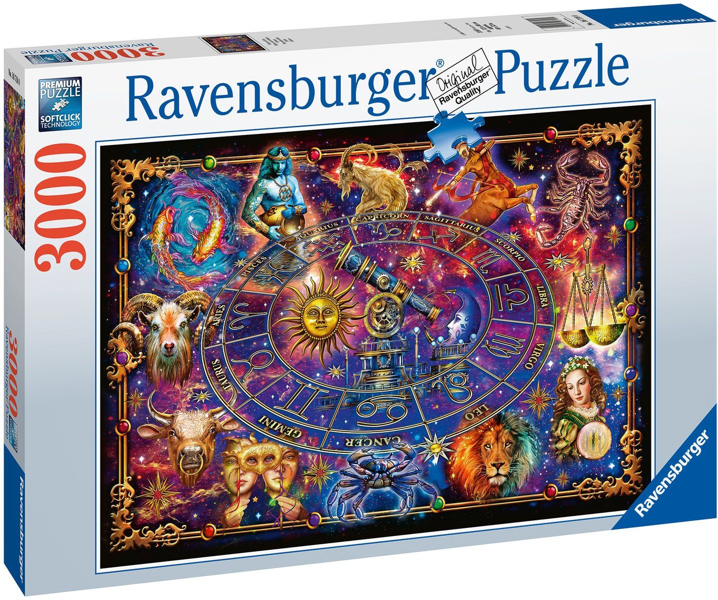 Ravensburger Puzzle Sternzeichen, 3000 Puzzleteile, Made in Germany günstig online kaufen