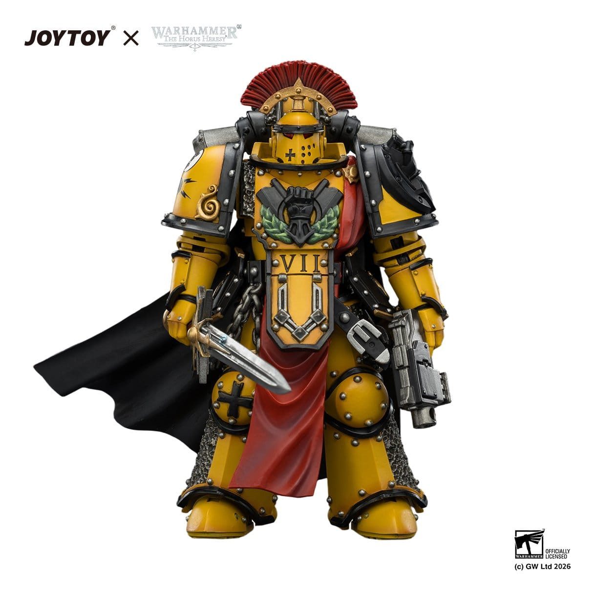 Joy Toy (CN) Actionfigur Warhammer Actionfigur Imperial Fists Legion Praetor in Mk III Armour 1