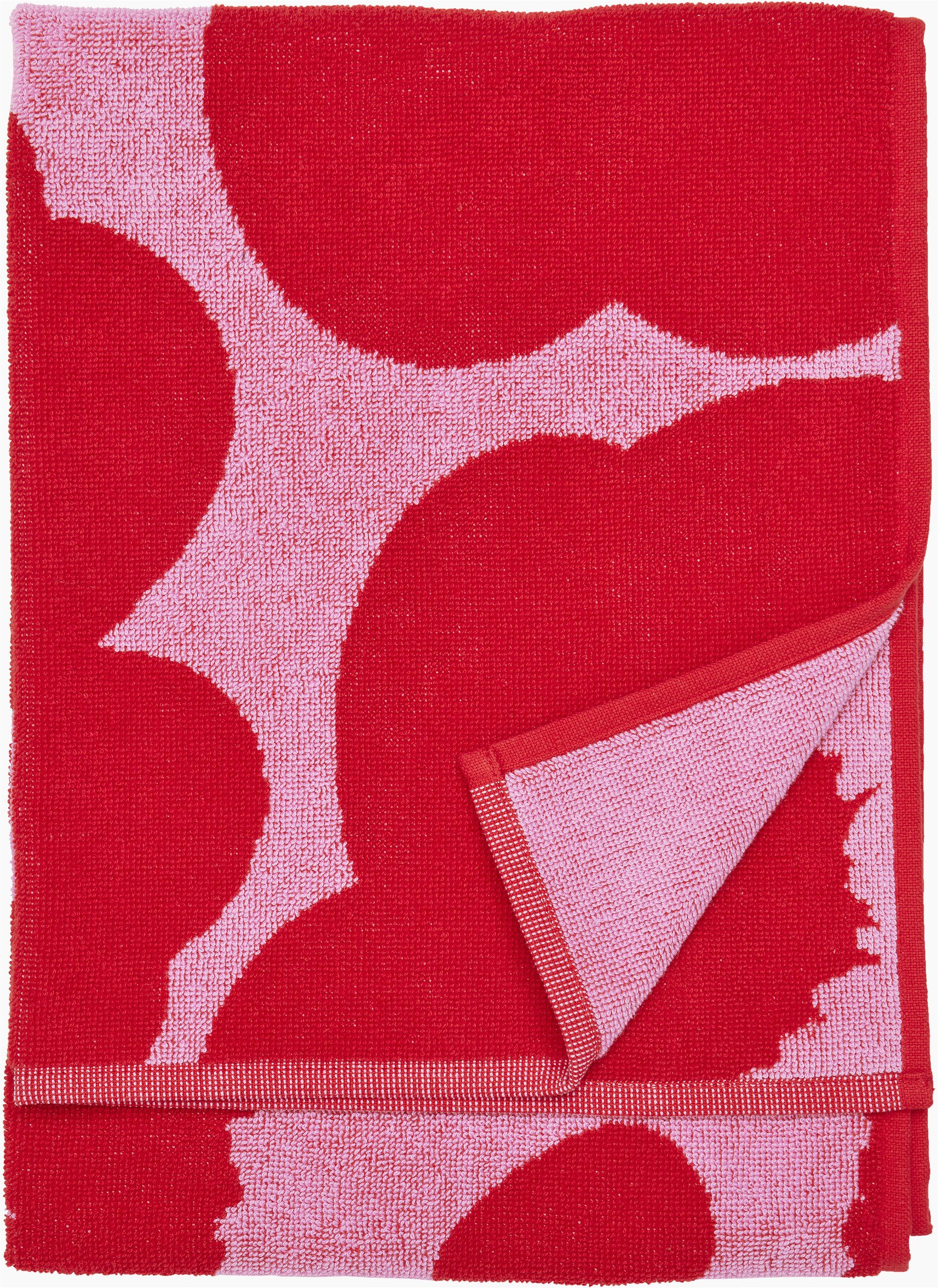 Marimekko Handtuch UNIKKO, Frottee (1-St), 100% Baumwolle, angenehm weich, 50 x 70 cm