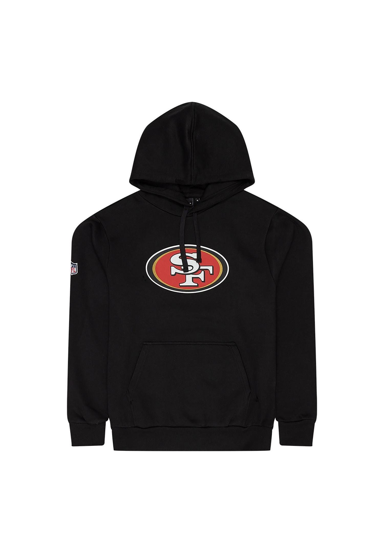 New Era Hoodie San Francisco 49ers NFL Team Logo Hoody Schwarz Kapuzenpullover New Er (1-tlg)