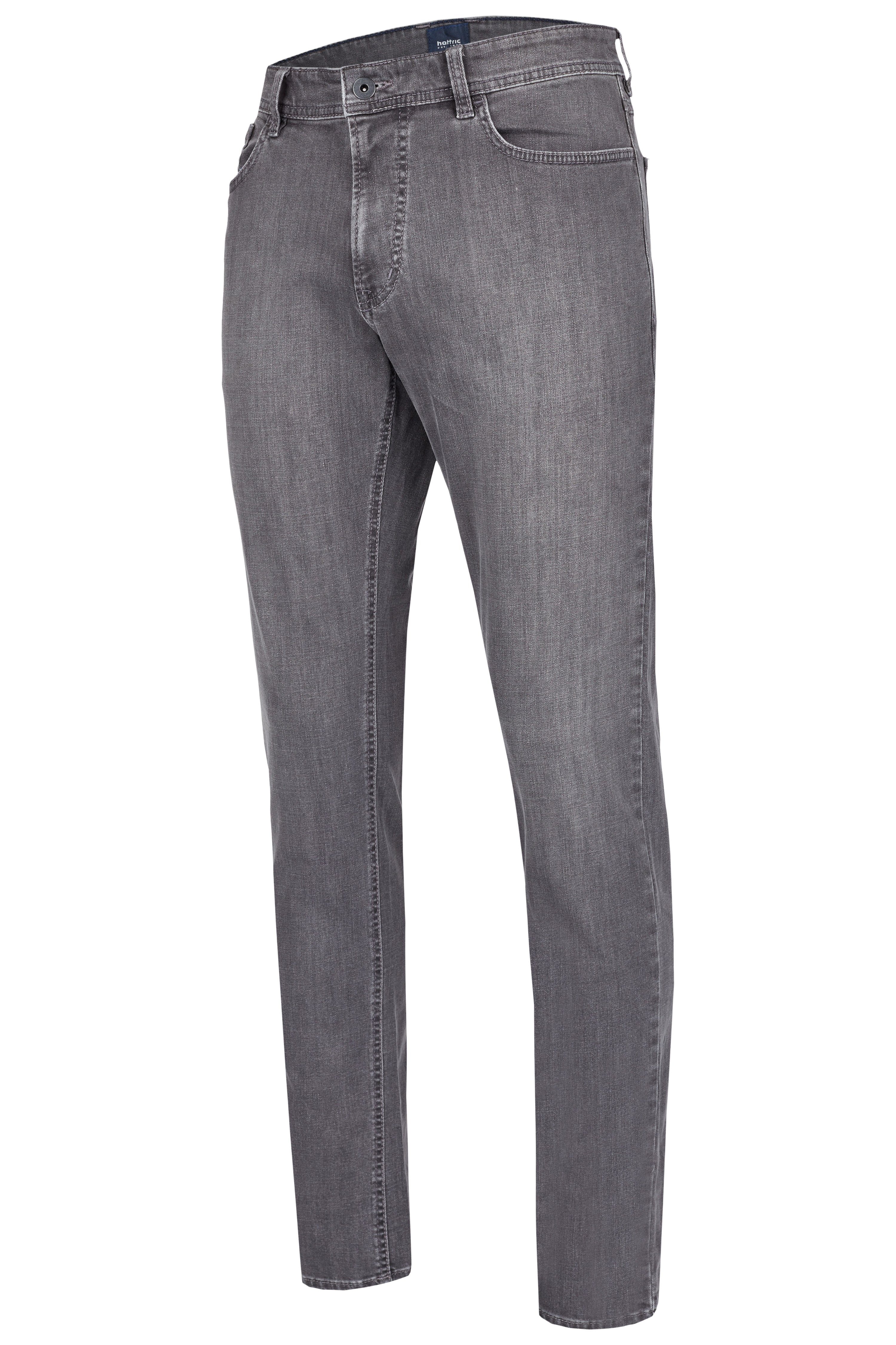 Hattric 5-Pocket-Jeans HATTRIC HUNTER light grey washed out 688525 9214.07