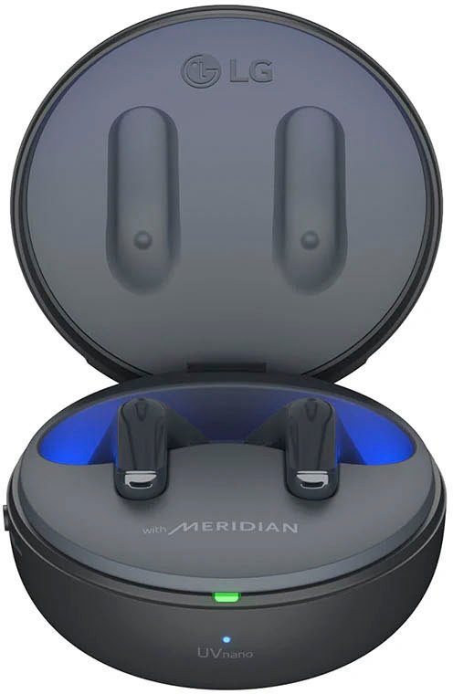LG TONE-DT90Q In-Ear-Kopfhörer (Active Noise Cancelling (ANC), Sprachsteuerung, UV-Reinigung, Google Assistant, Siri, Bluetooth)