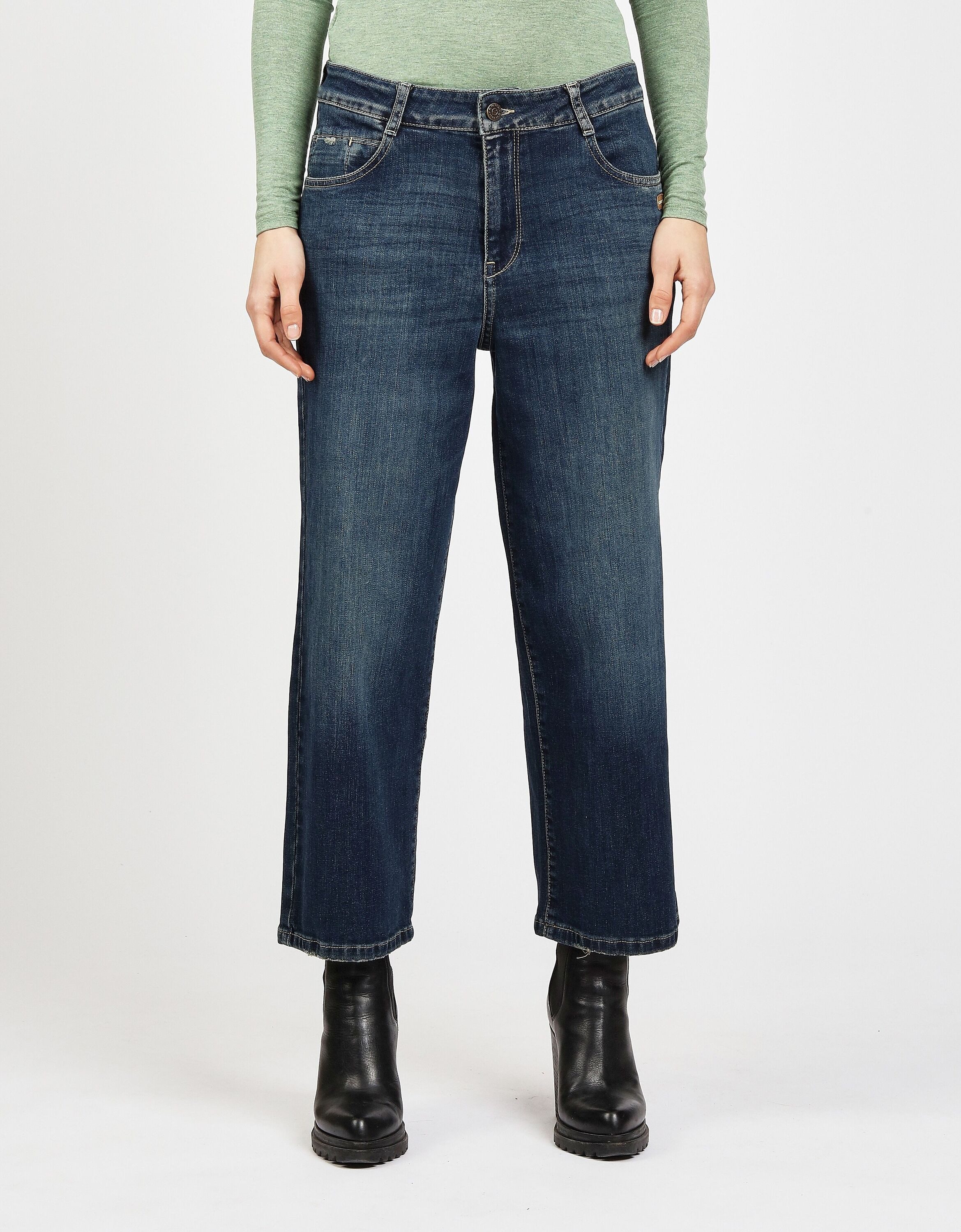 GANG Caprijeans 94CAROL CULOTTE im 5-Pocket-Style