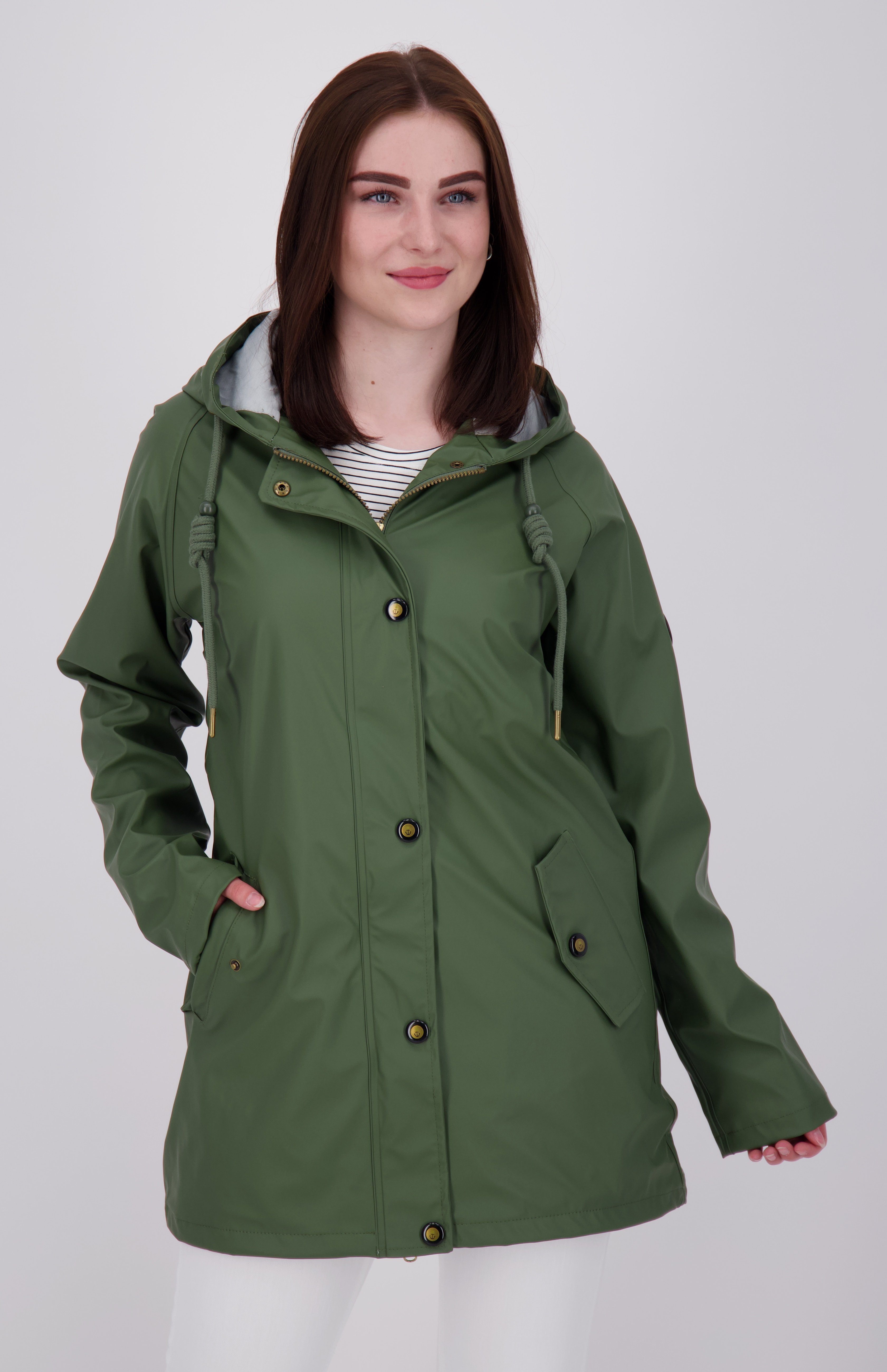 DEPROC Active Regenjacke Friesennerz #ankergluthimmel CS NEW WOMEN Auch in Großen Größen erhältlich