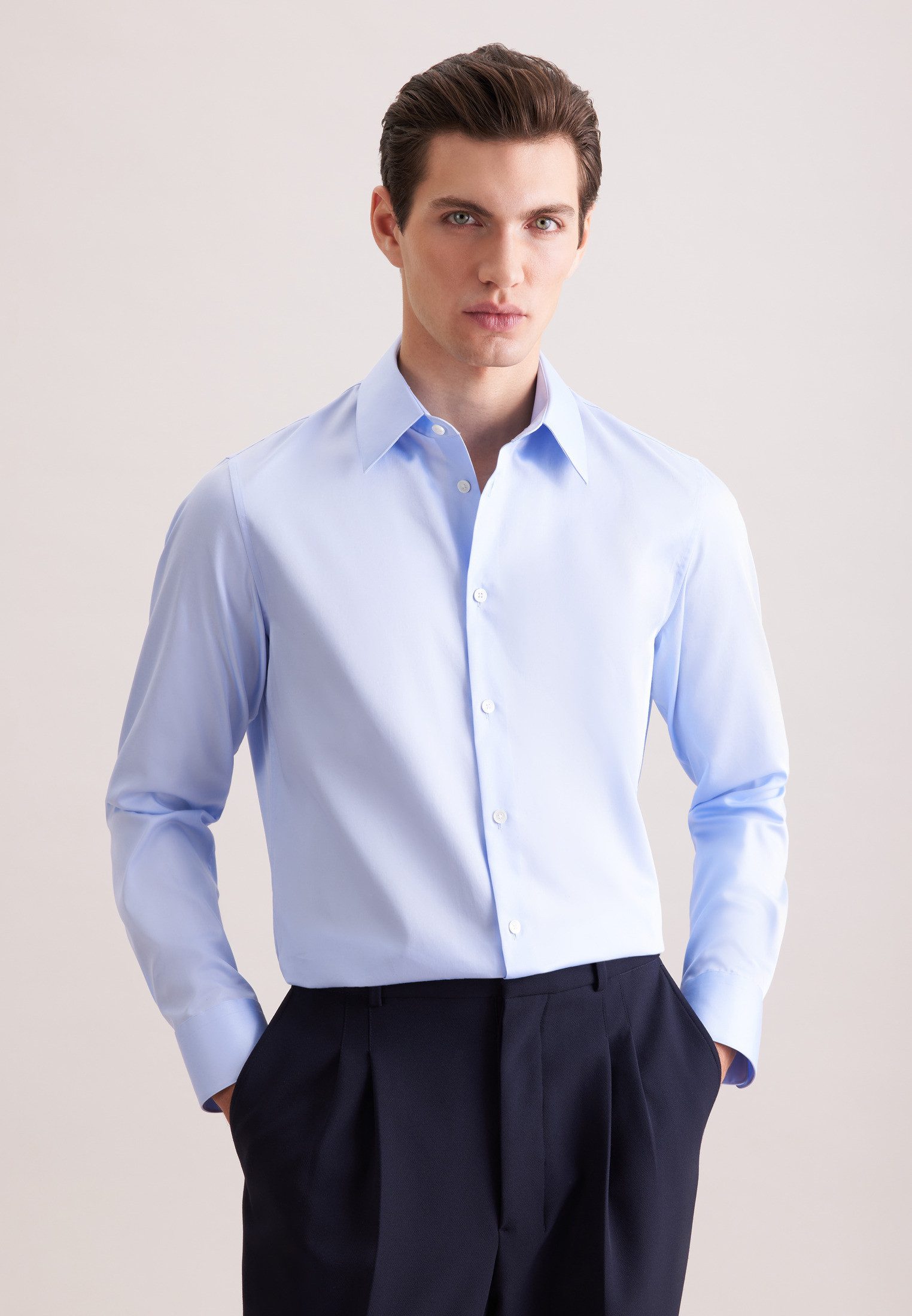 Businesshemd Schwarze Rose