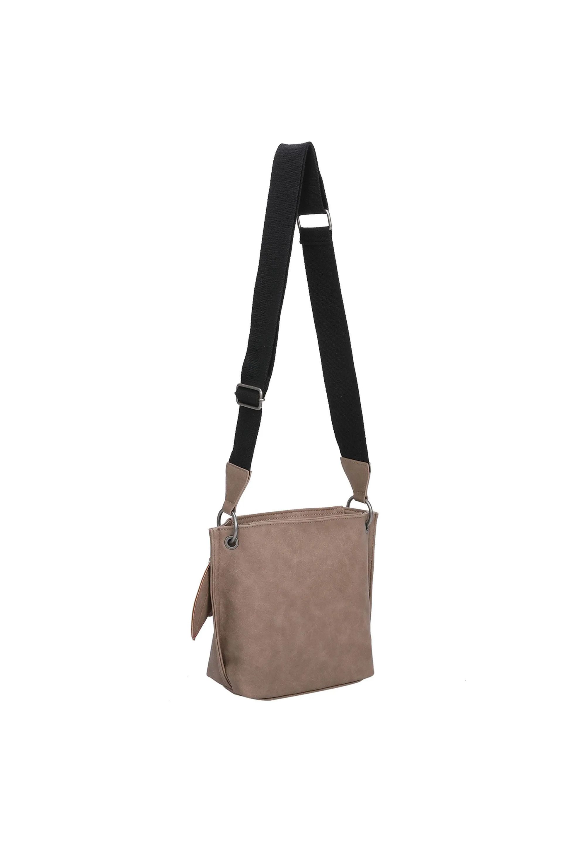 Fritzi Aus Preussen Eco Umhängetasche – 20,5 Cm, Aus Recyceltem Material, Mit Abnehmbarem Anhänger & Longstrap