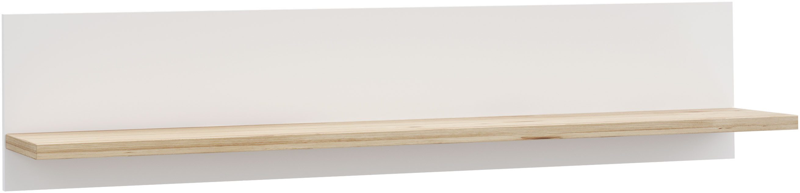 FORTE Wandboard Vankka Regal Wandmontage, Wandregal, zweifarbiges Dekor, einfache Montage