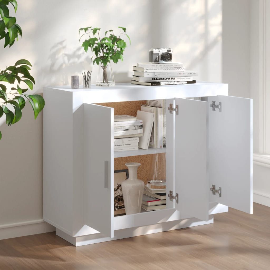 vidaXL Sideboard Sideboard Weiß 92x35x75 cm günstig online kaufen