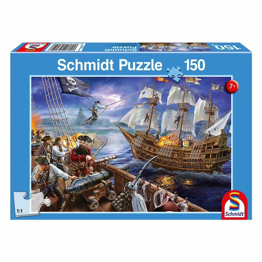 Schmidt Spiele Puzzle Abenteuer 150 Puzzleteile den mit Piraten