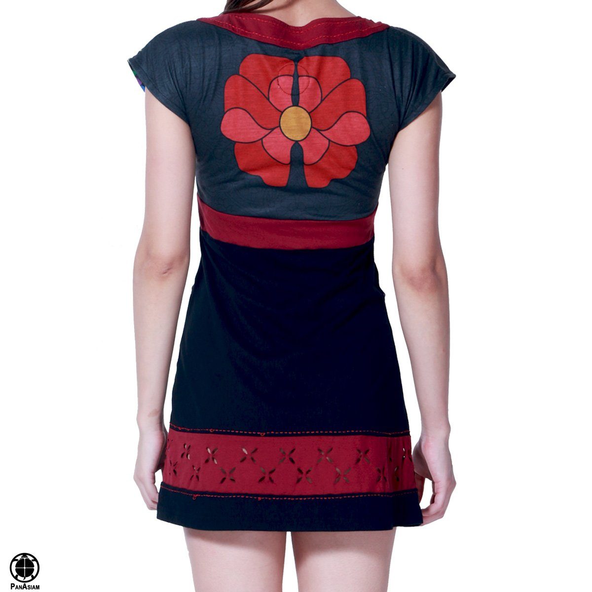 PANASIAM Tunikakleid Sommerkleid 'Underground' farbenfrohe Tunika günstig online kaufen