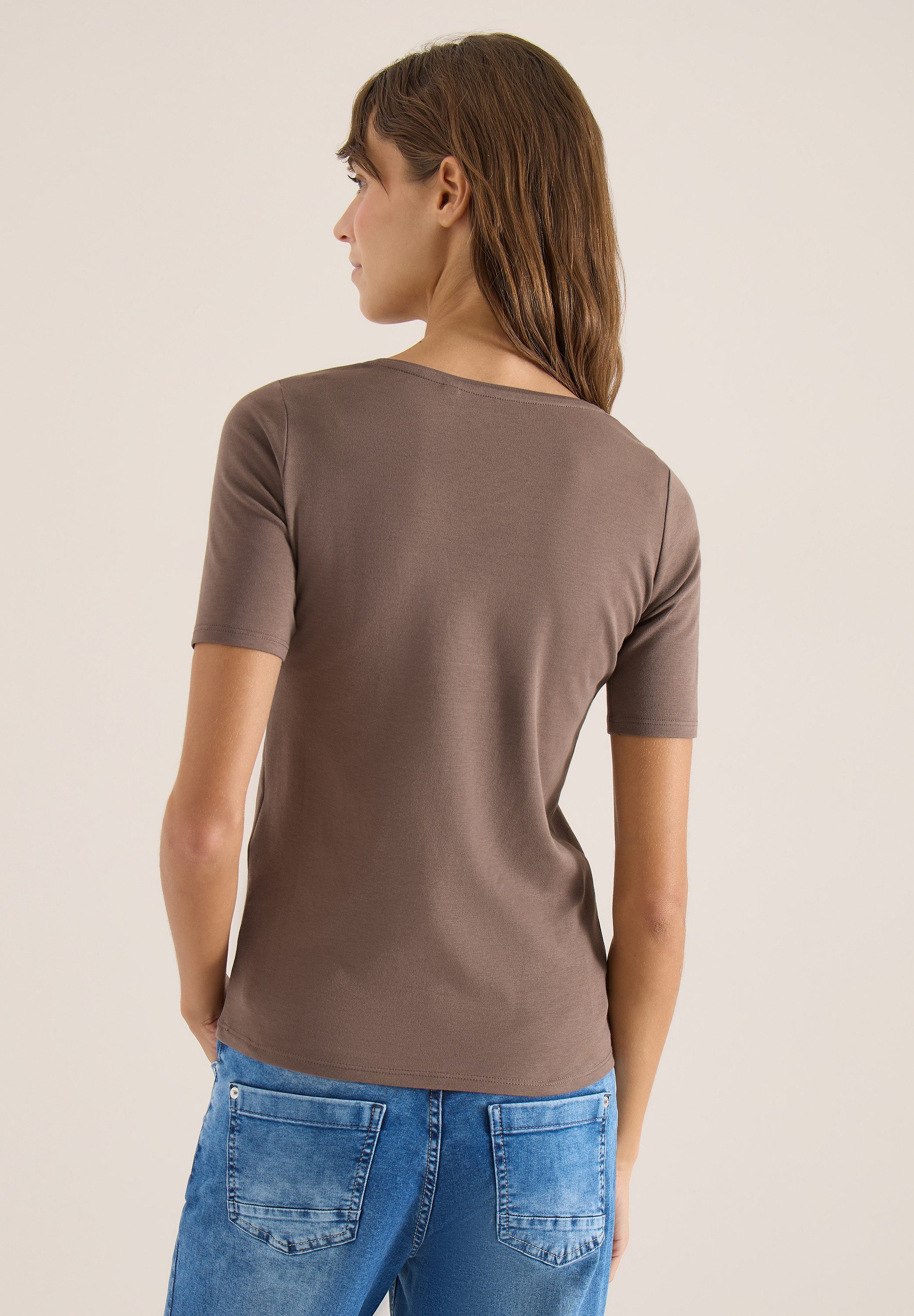 CECIL T-Shirt in Unifarbe günstig online kaufen