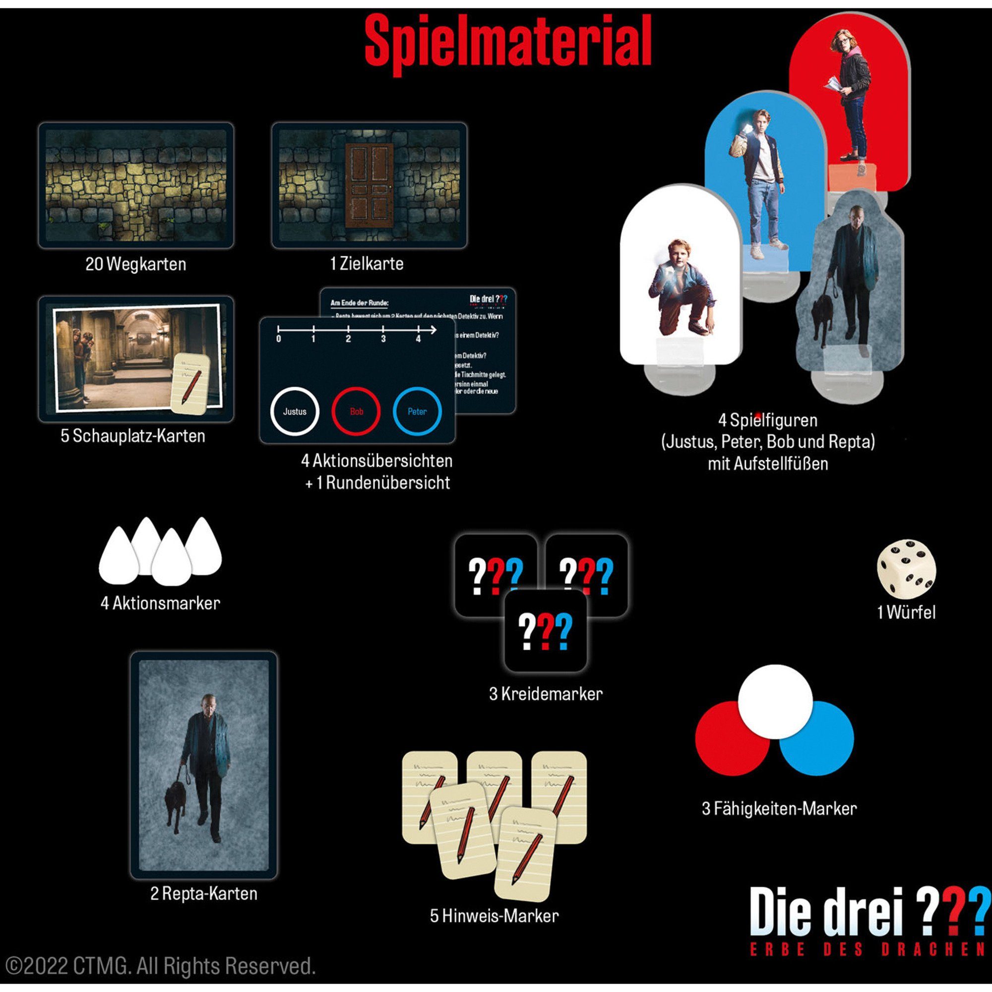 Kosmos Spiel Kosmos Die drei ??? Erbe des Drachen Spiel