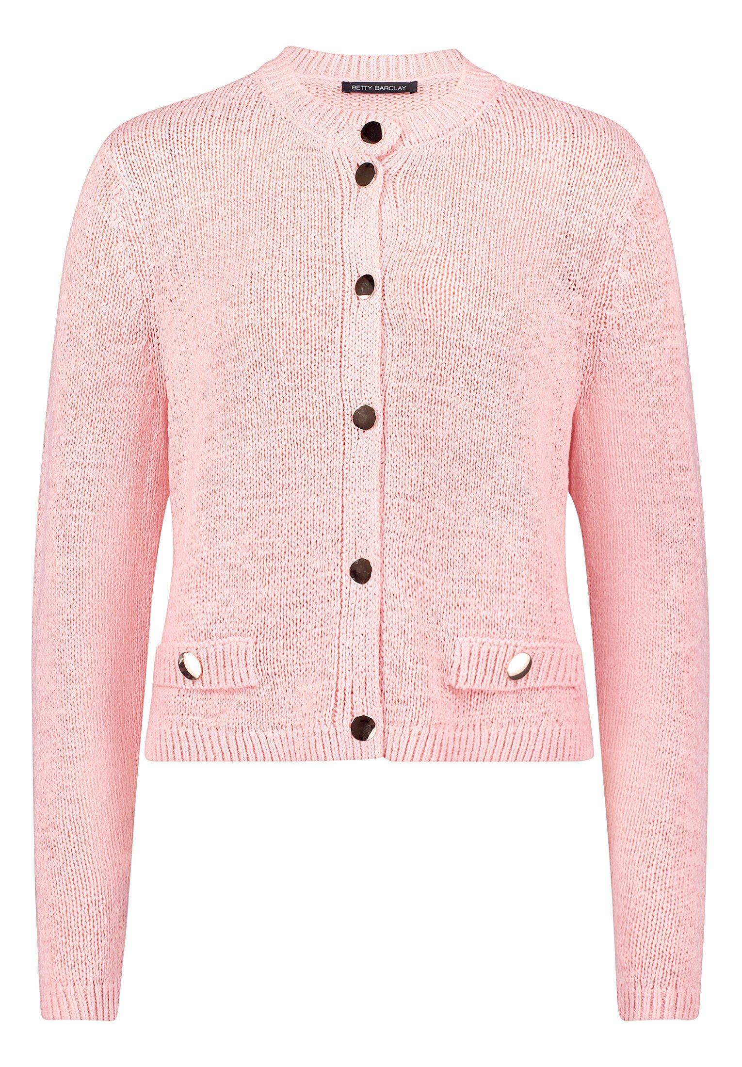 Betty Barclay Strickjacke Damen mit aufgesetzten Taschen (1-tlg)