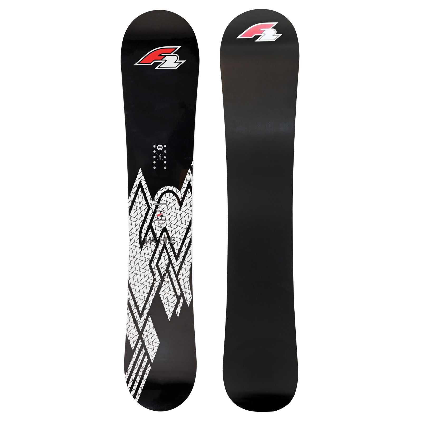 F2 Snowboard F2 Snowboard Rental Machine 160cm Schwarz