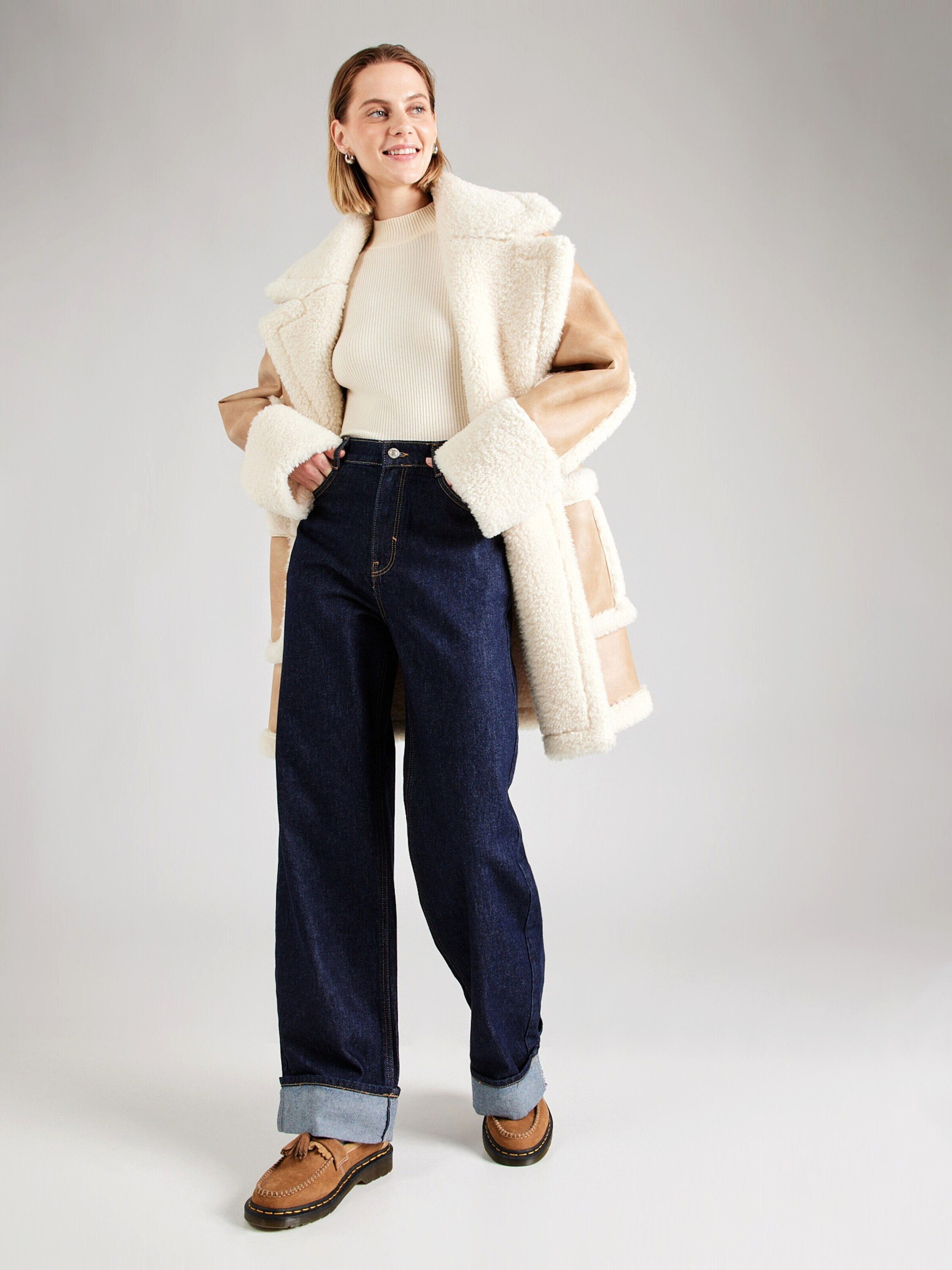 ONLY Weite Jeans ONLHope (1-tlg) Plain/ohne Details