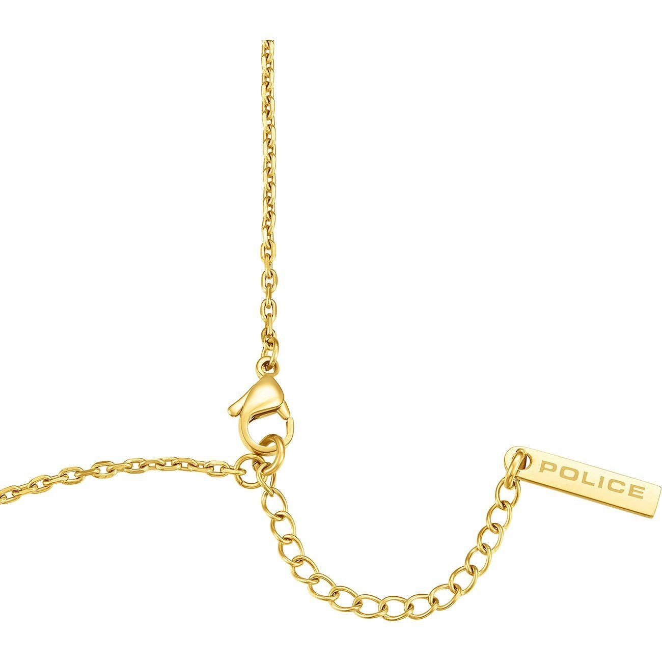 Police Kette und Anhänger Set Police Herren Halskette mit Kreuz PEAGN0009202 Grace IV Edelstahl