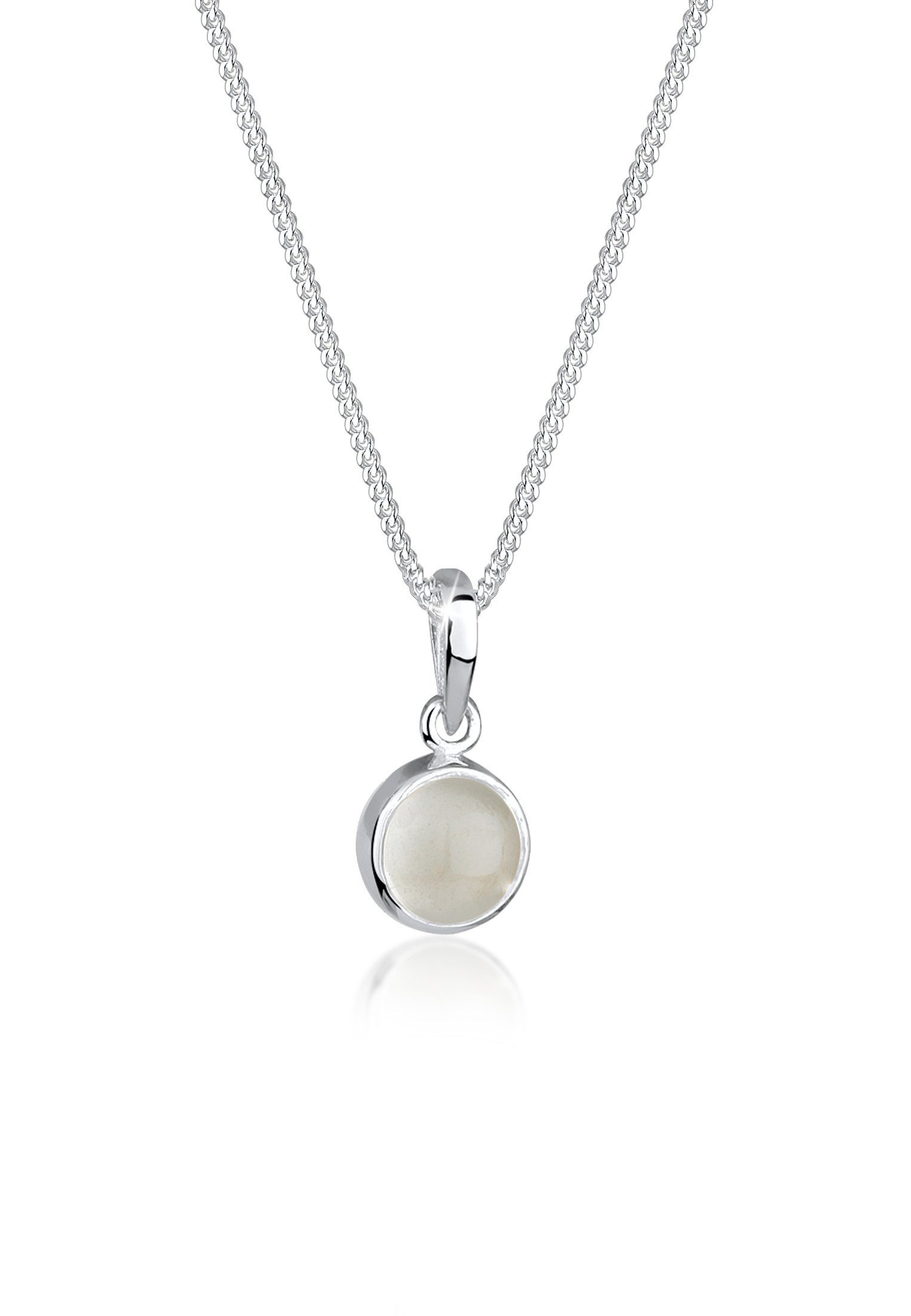 Elli Kette mit Anhänger Klassik Mondstein günstig online kaufen