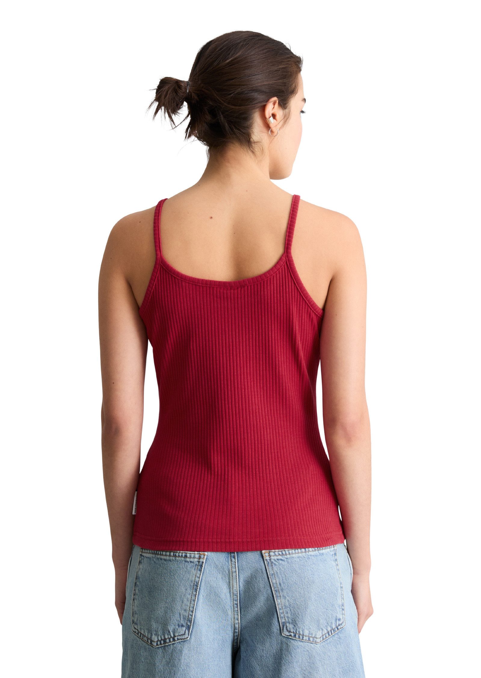 Marc O'Polo DENIM T-Shirt aus Rippjersey