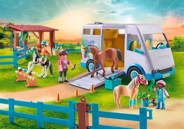 Playmobil® Konstruktions-Spielset Mobile Reitschule (71493), Horses of Waterfall, (109 St), Made in Europe