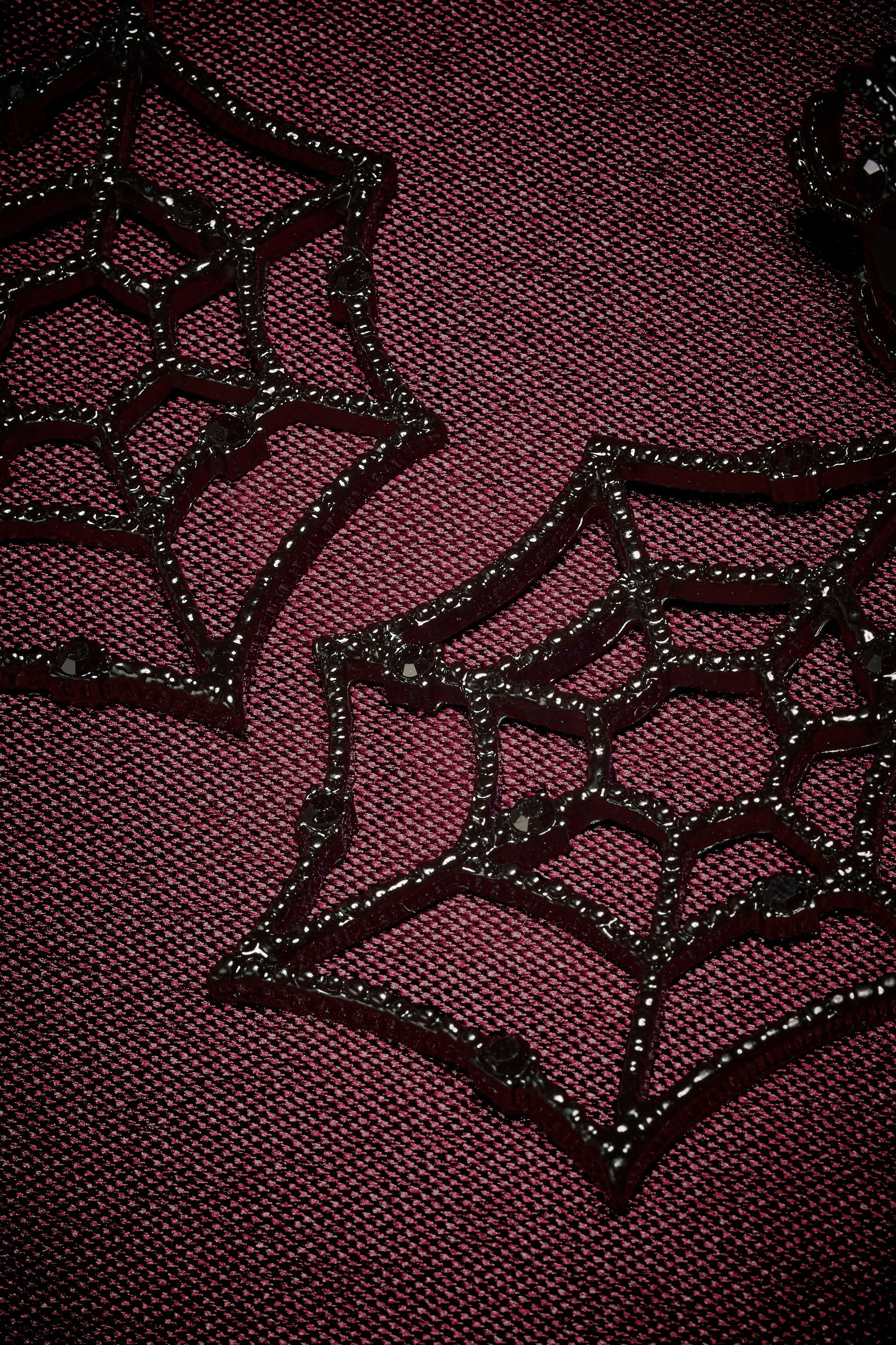Next Paar Ohrstecker Halloween-Ohrstecker Spinnennetz (1-tlg)