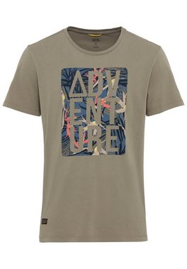 camel active T-Shirt aus Bio-Baumwolle