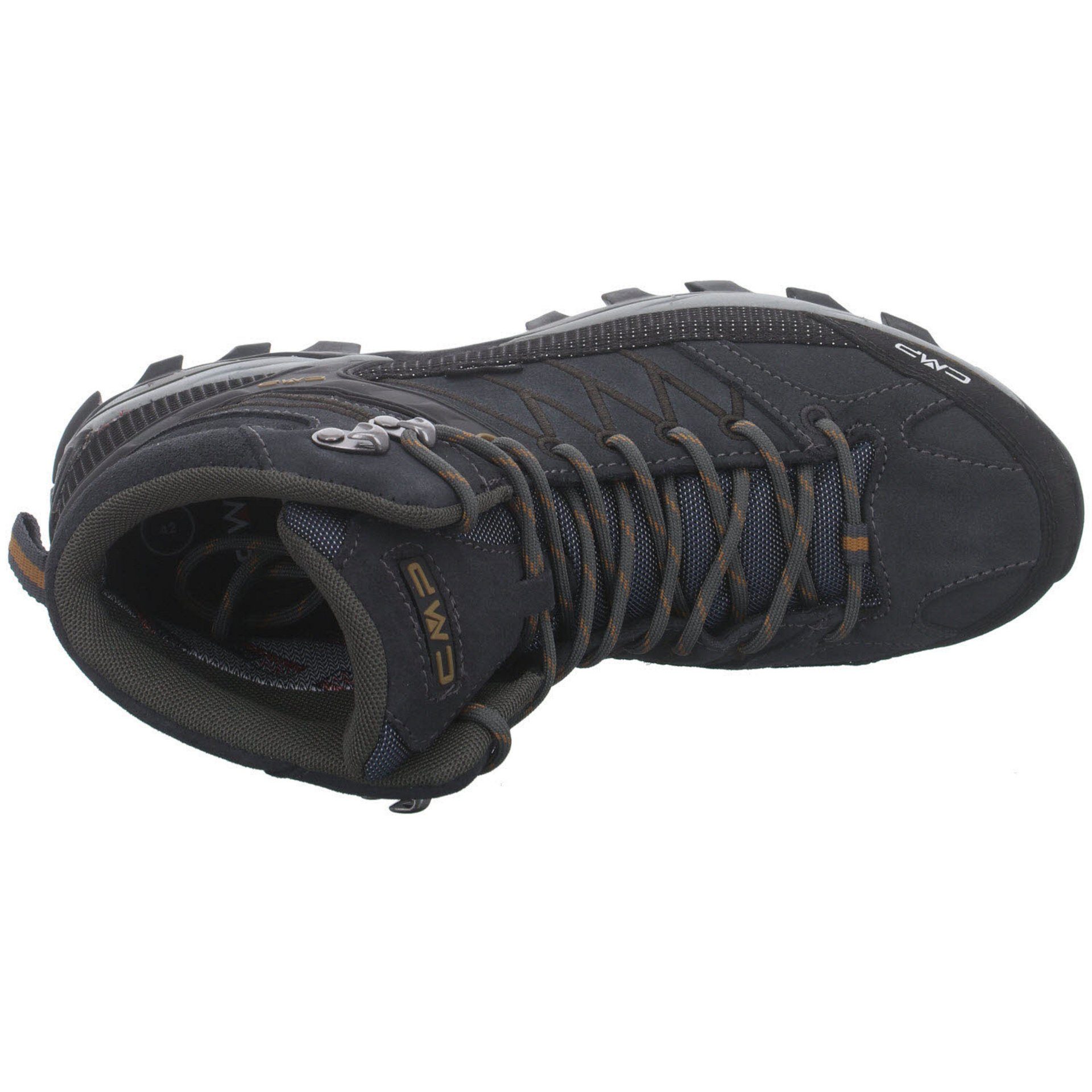 Mid CMP Outdoorschuh Schuhe Leder-/Textilkombination Rigel Outdoorschuh ANTRACITE-ARABICA Herren Outdoor