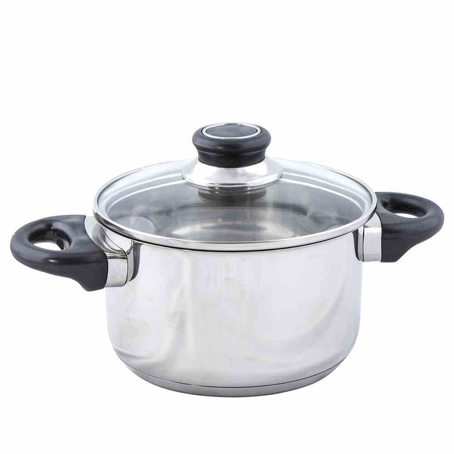 Fleischtopf Kochutensilien Kochen Fleischtopf 16cm Suppe, Edelstahl Krüger Braten Küchenhelfer Küche Karl