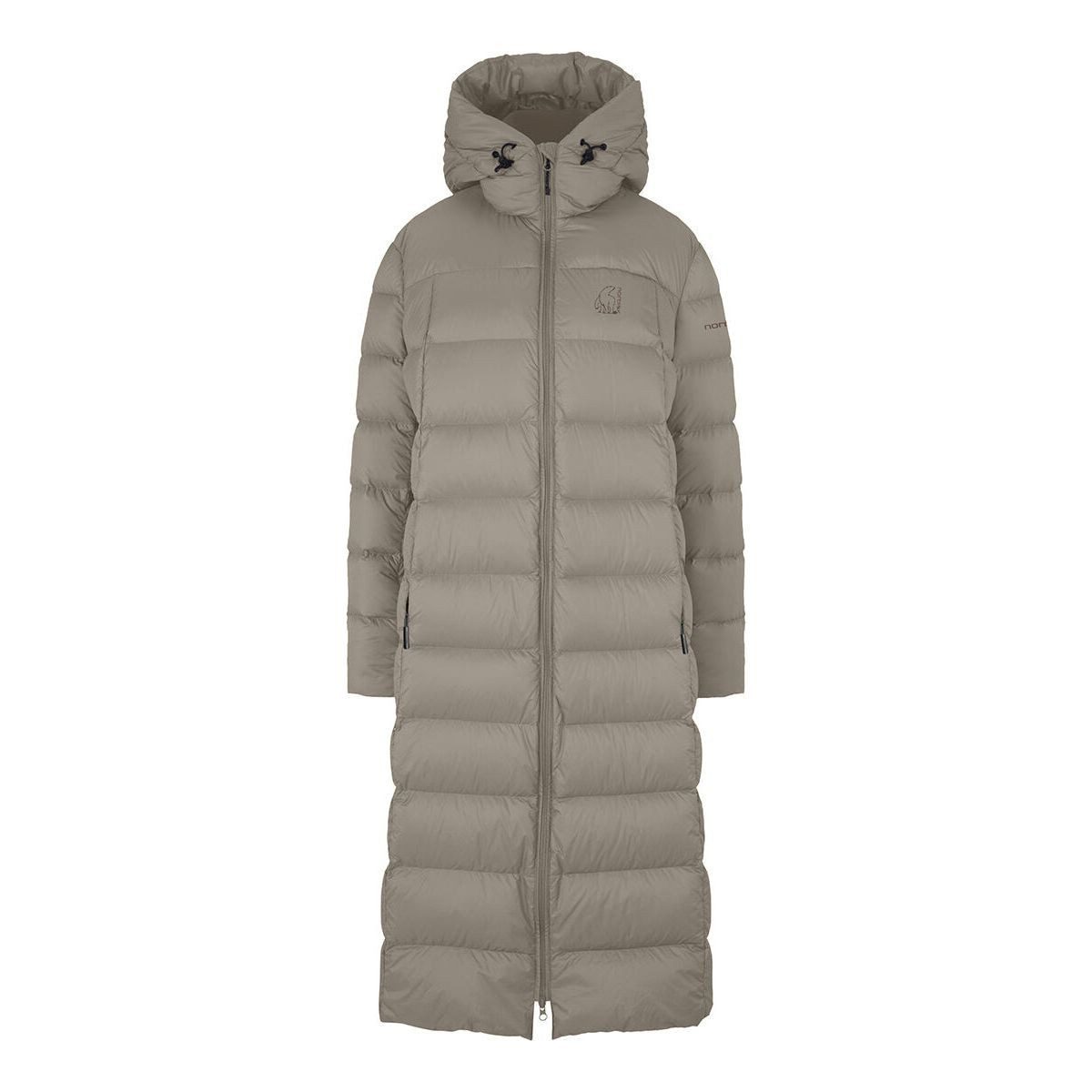 Nordisk Outdoorjacke Nixie W's Down Coat Eleganter und funktionaler Damenmantel mit hydrophober Daunenfüllung