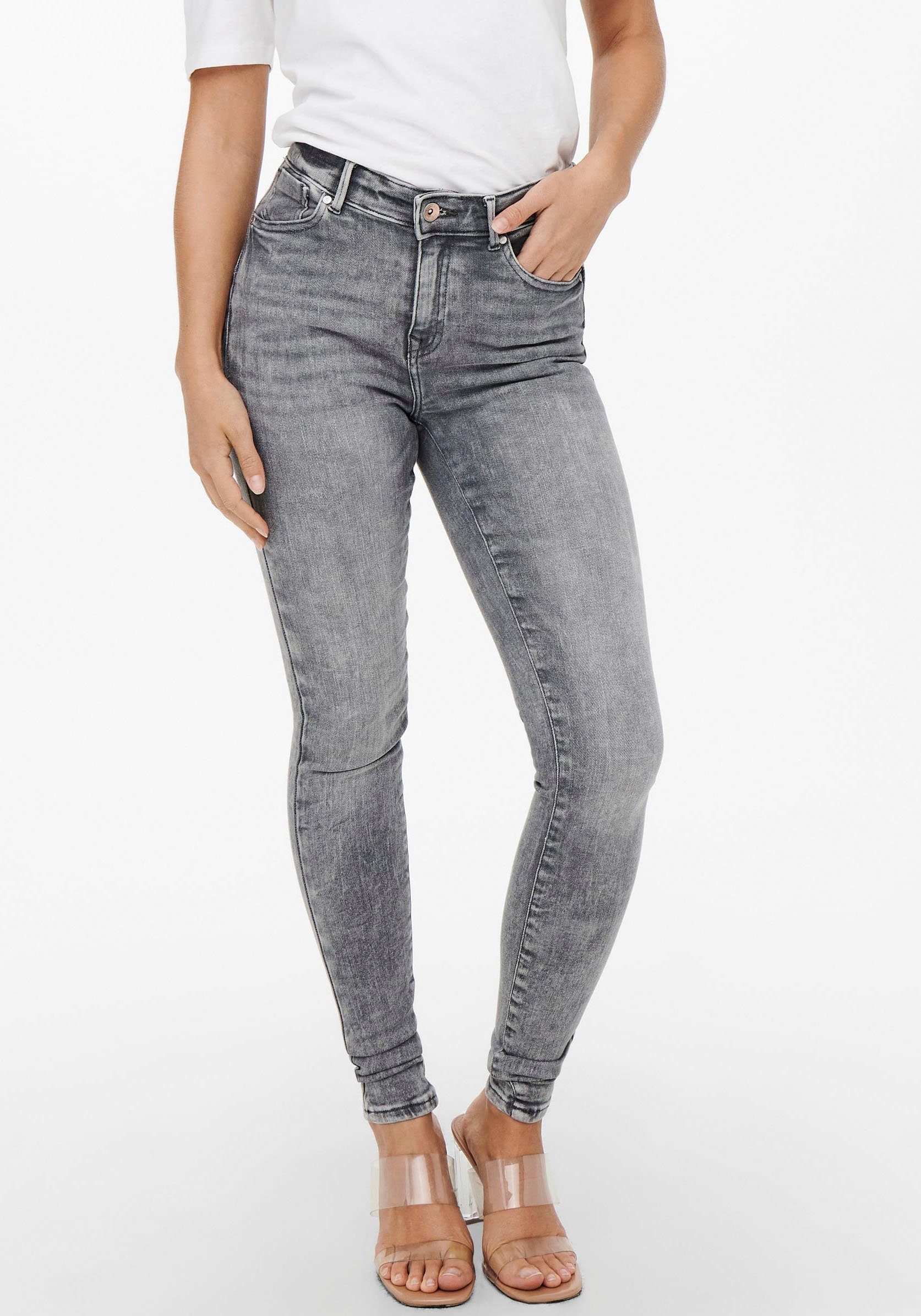 ONLY Skinny-fit-Jeans ONLPOWER MID PUSH UP günstig online kaufen