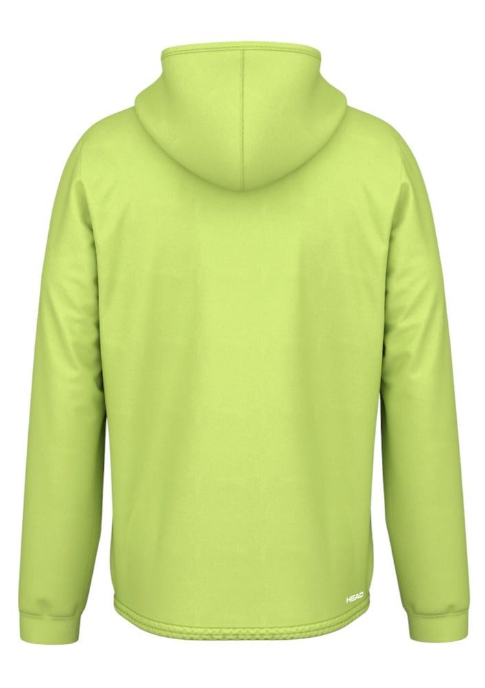 Head Kapuzenpullover Topspin Hoodie (100% Polyester) limegrün Herren