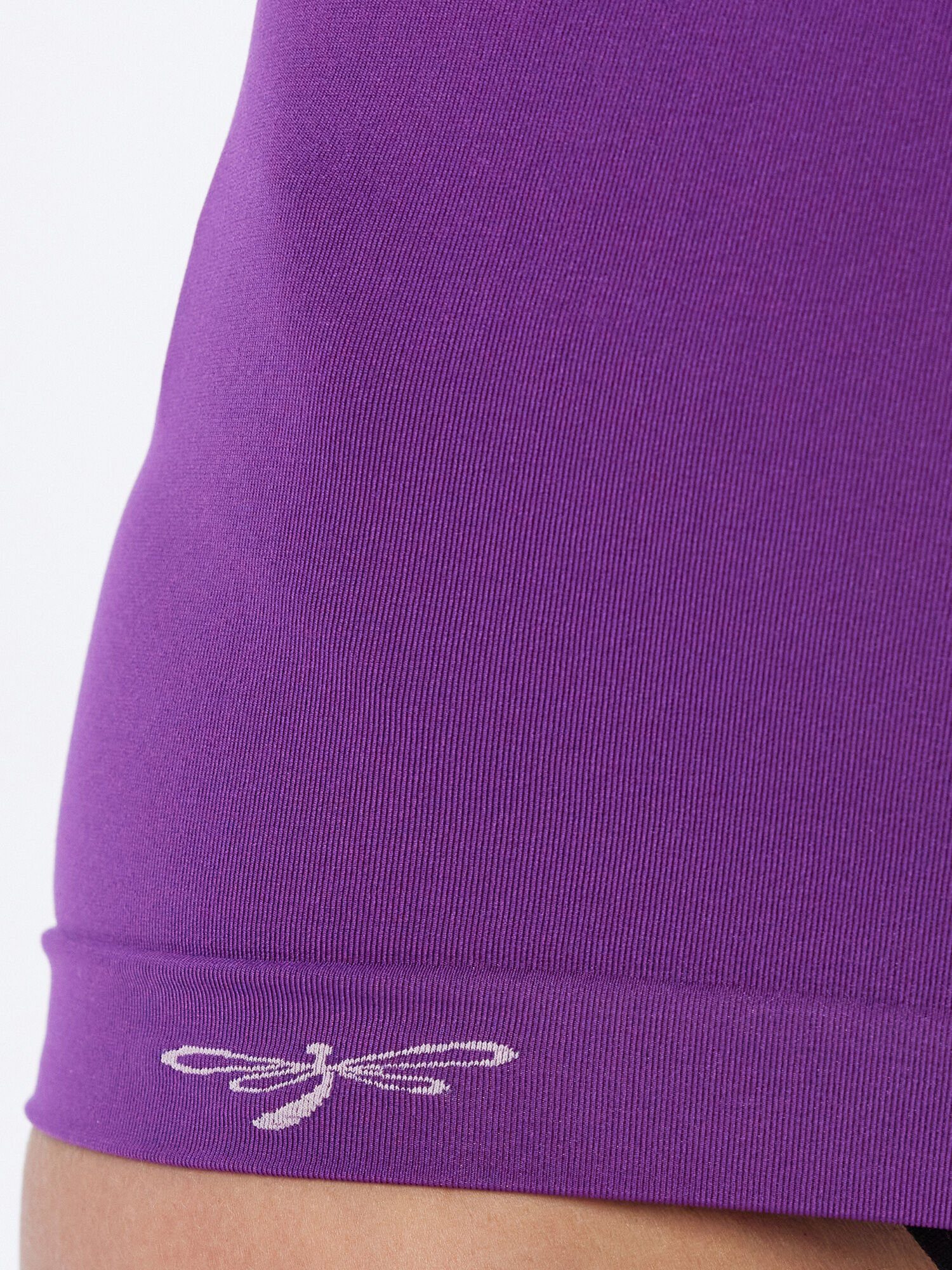 Pure Shape Spitzenbluse Form-Unterhemd elastisch mit Spitzenärmeln