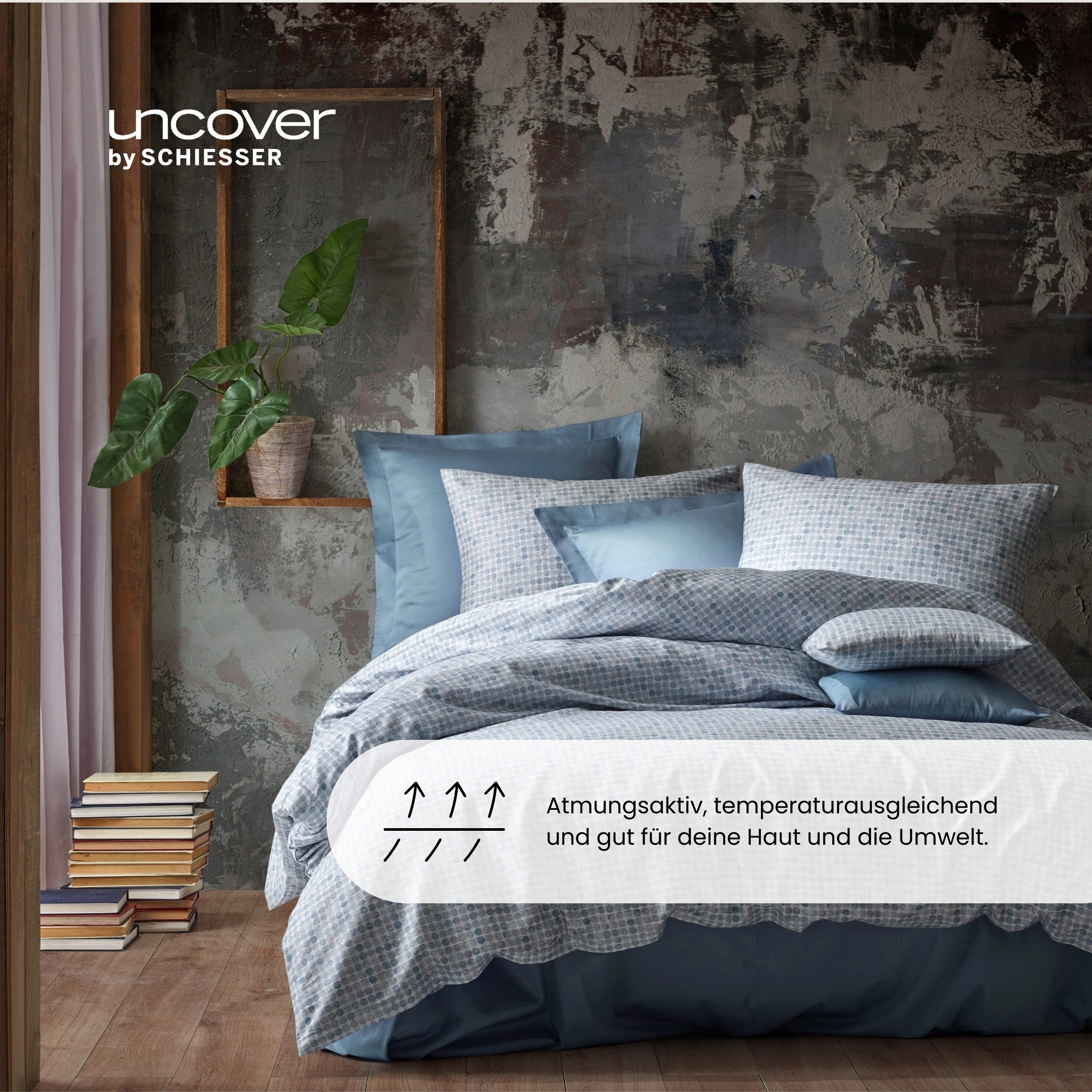uncover by SCHIESSER Bettwäsche Punto aus günstig online kaufen