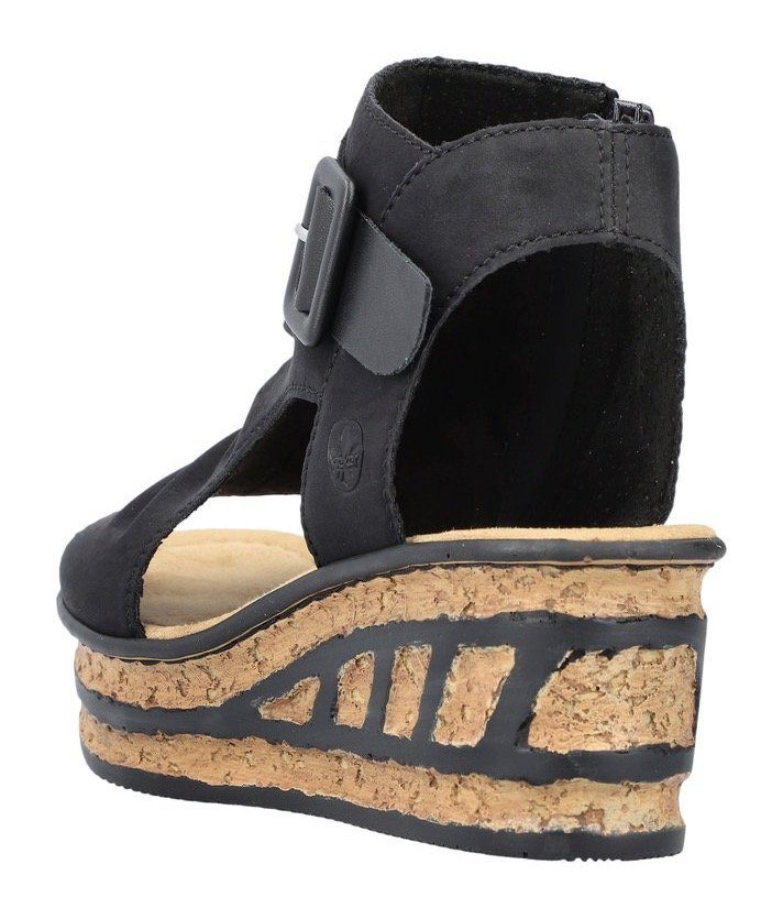 Rieker Keilsandalette, Sommerschuh, Sandale, Keilabsatz, mit günstig online kaufen