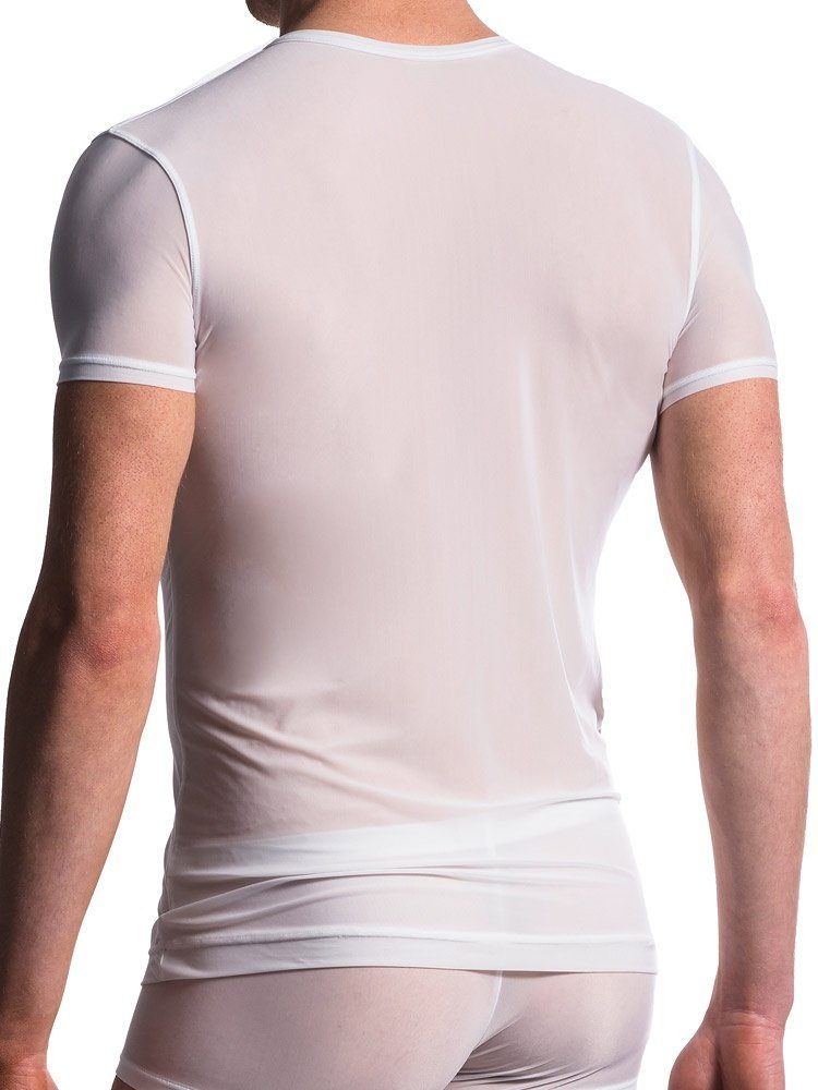 MANSTORE T-Shirt MANSTORE M101: V-Neck-Shirt, weiß günstig online kaufen