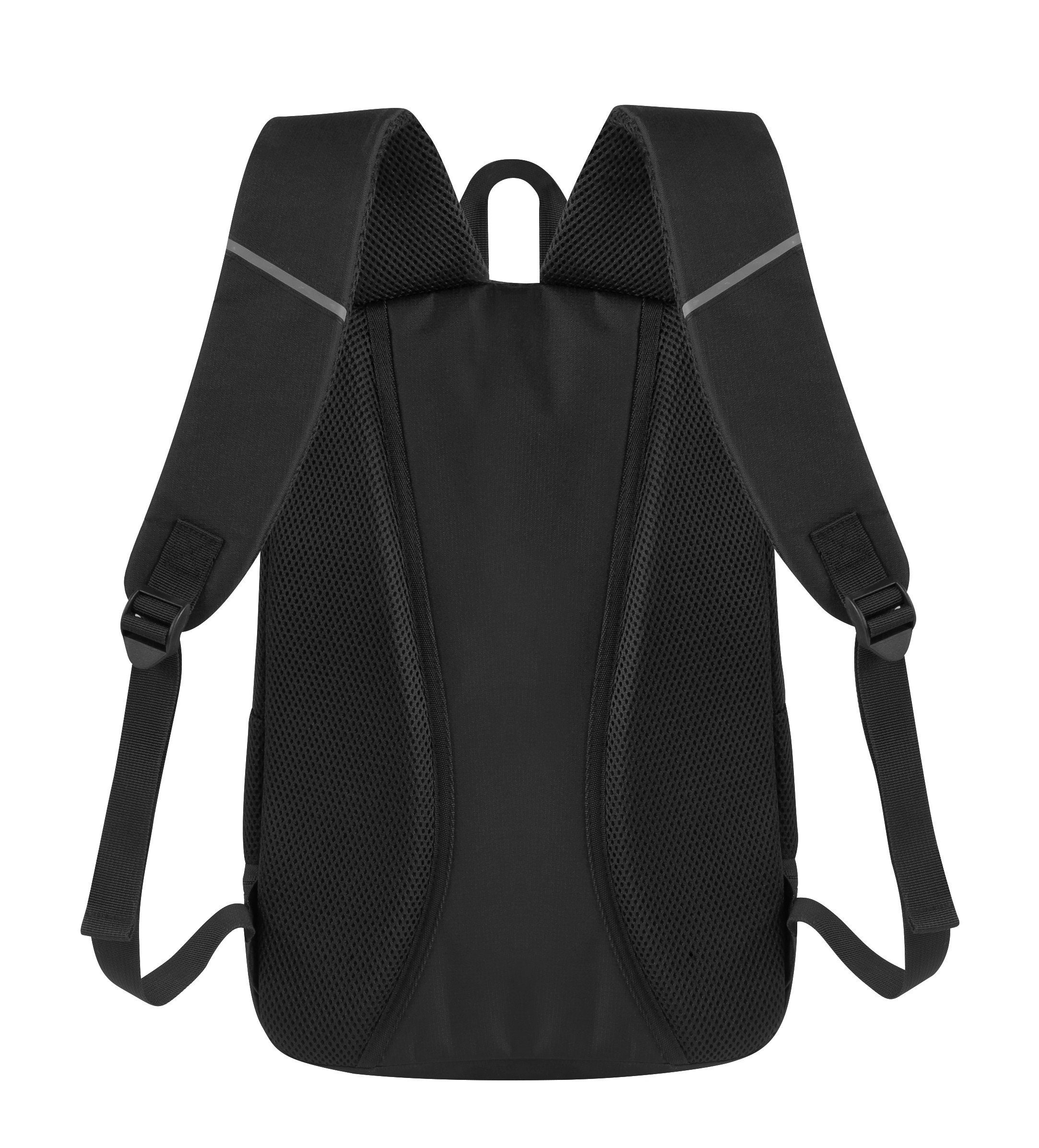 FORCE AMAGER l 20 FORCE schwarz-gräulich Fahrradrucksack Rucksack