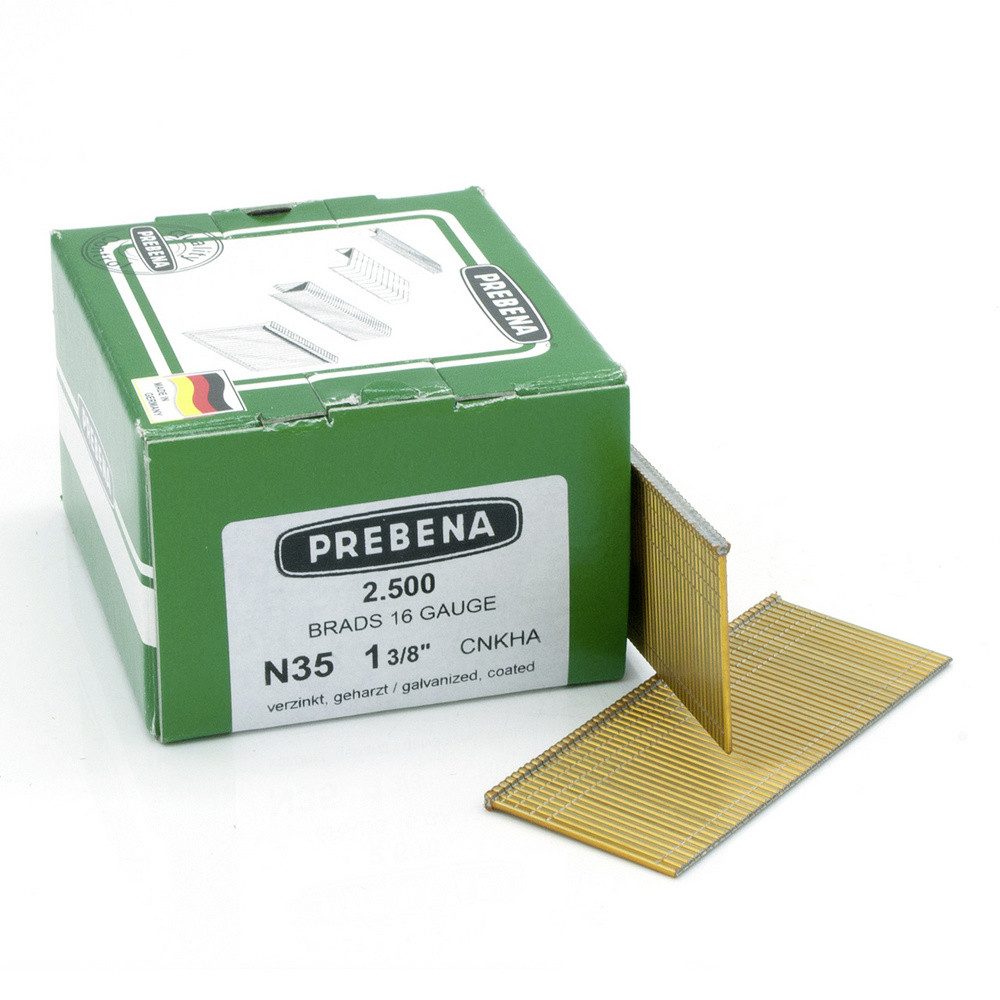 Prebena Handtacker Prebena N38CNKHA Stauchkopfnägel-Set Produktabmessung, Länge 38 mm 25