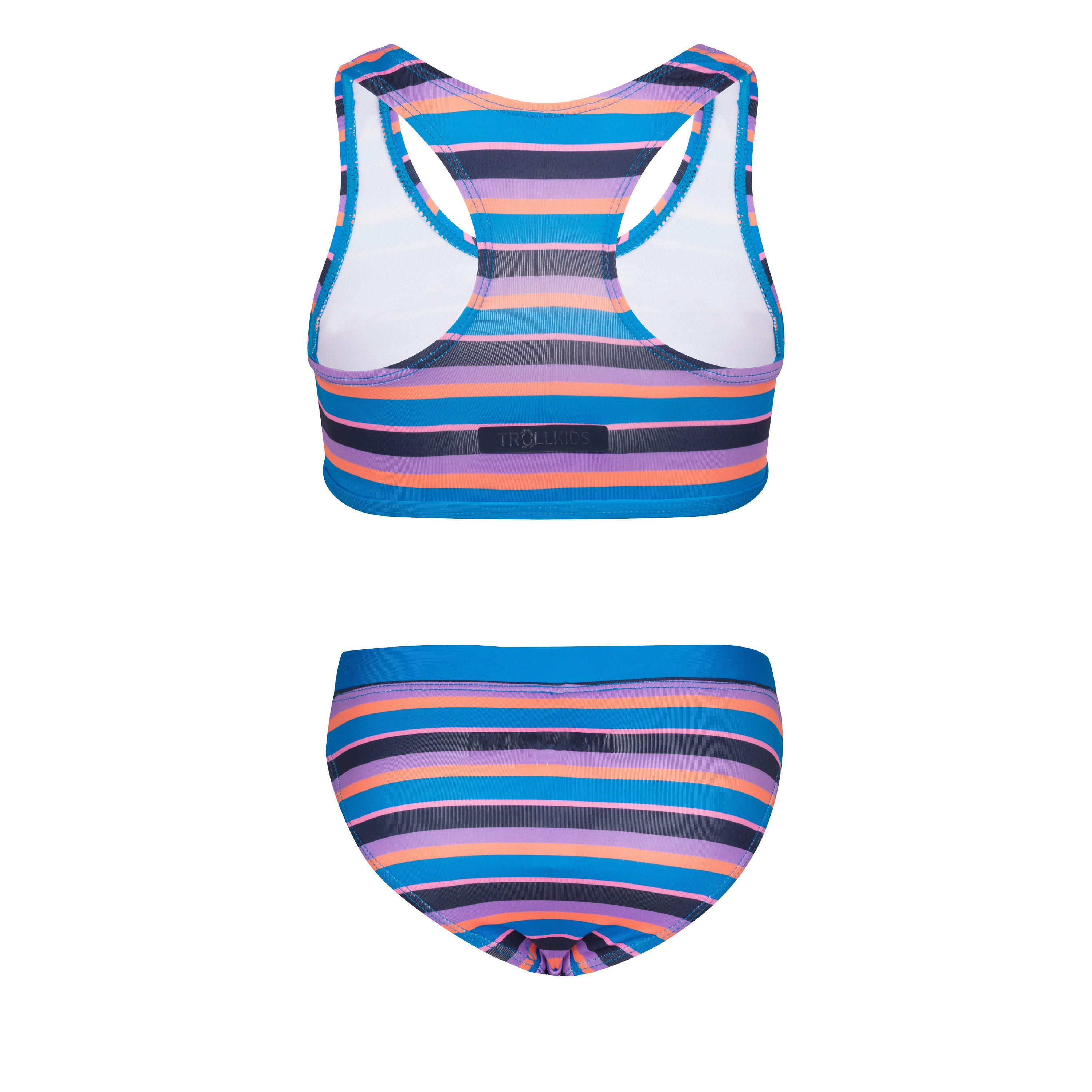 TROLLKIDS Bustier-Bikini Girls Kvalvika Bikini (2-St) für Kinder und Jugendliche, schnell trocknendes Material