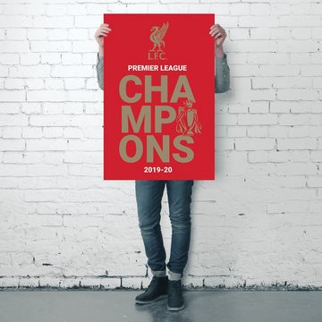 PYRAMID Poster Liverpool FC Poster Logo P. L. Champions 2019/2020 61 x 91,5 cm