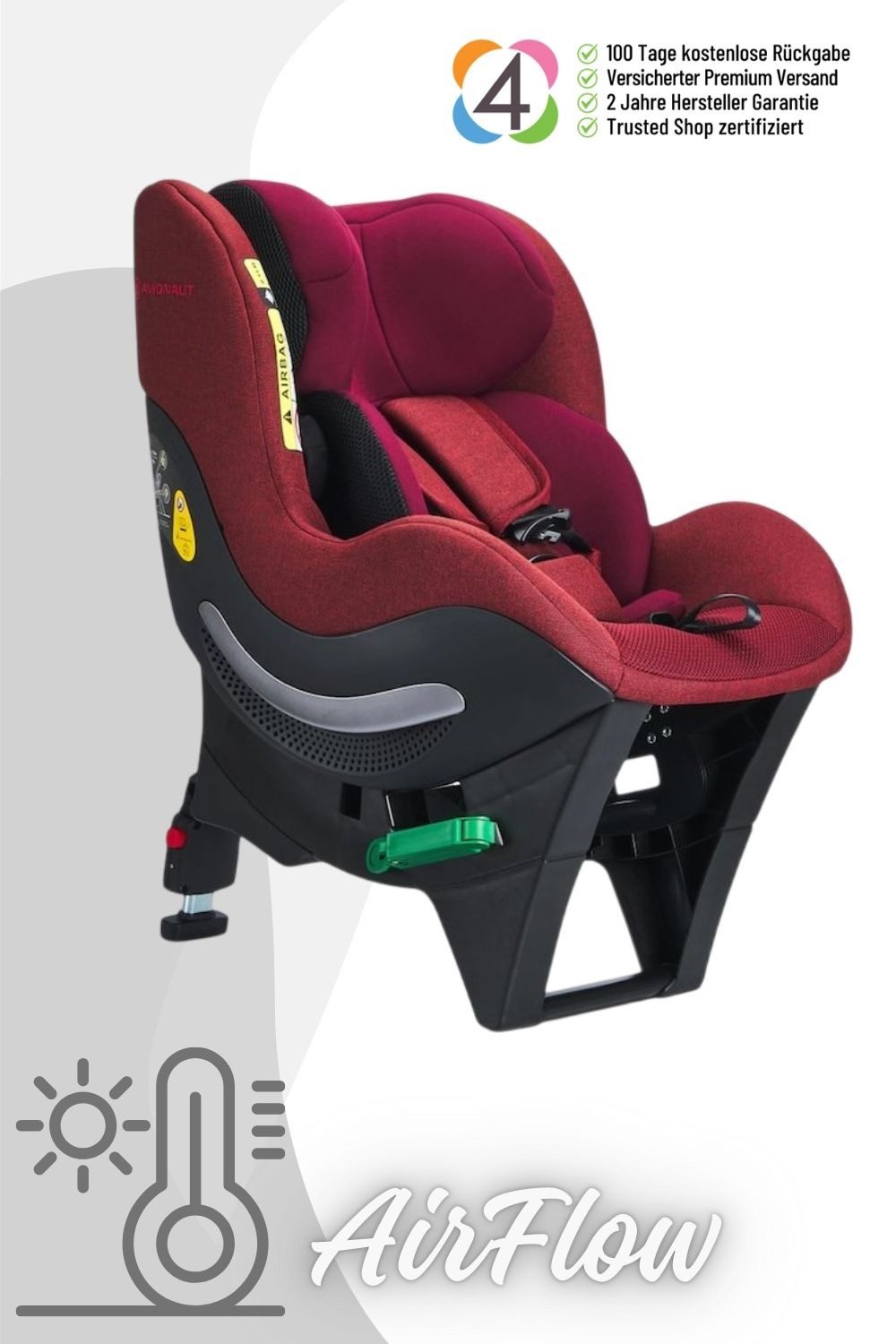 Autokindersitz Sky AirFlow Reboard Kindersitz (0-25 kg)