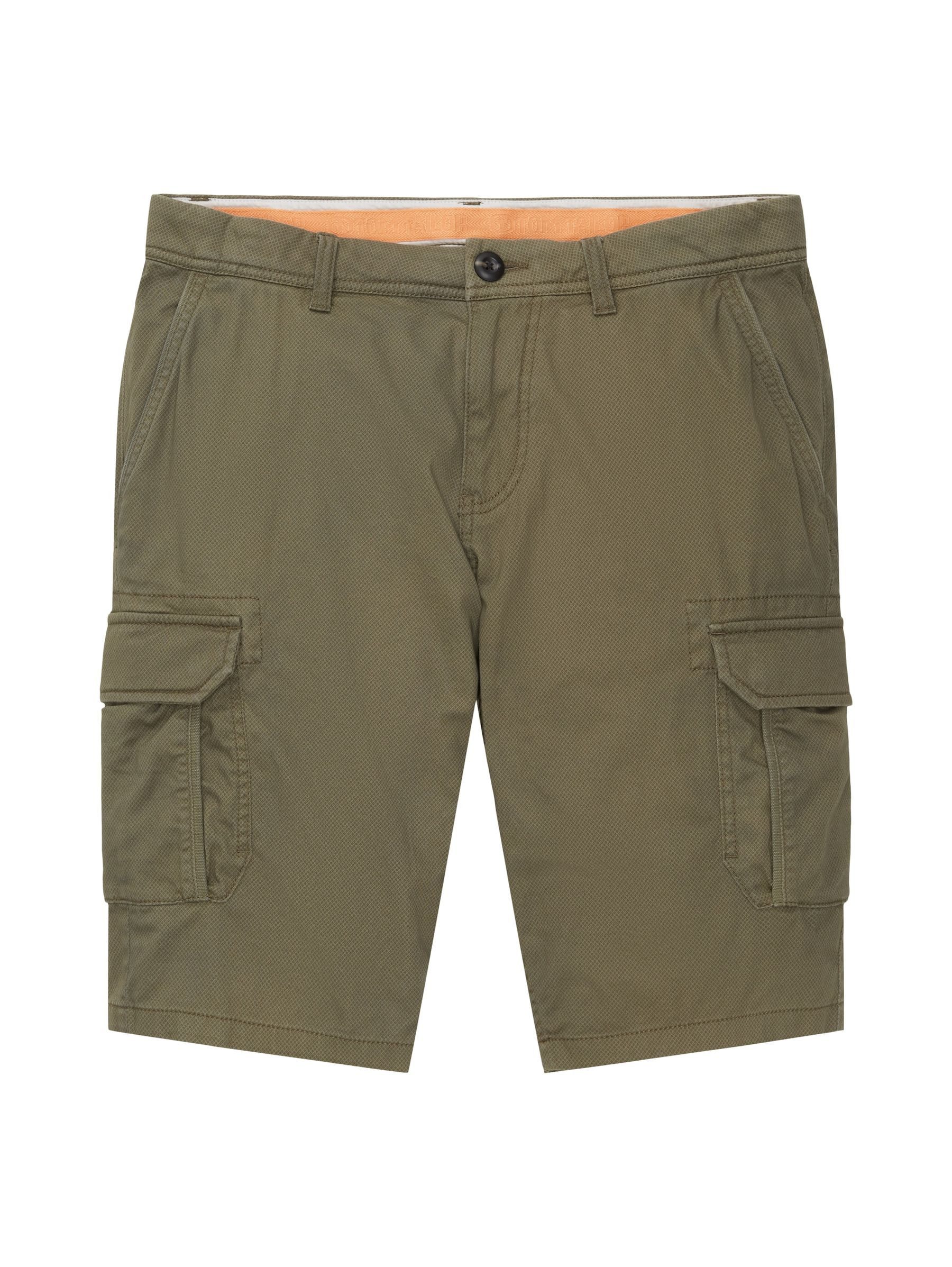 Chinoshorts Cargo Kurze Twill