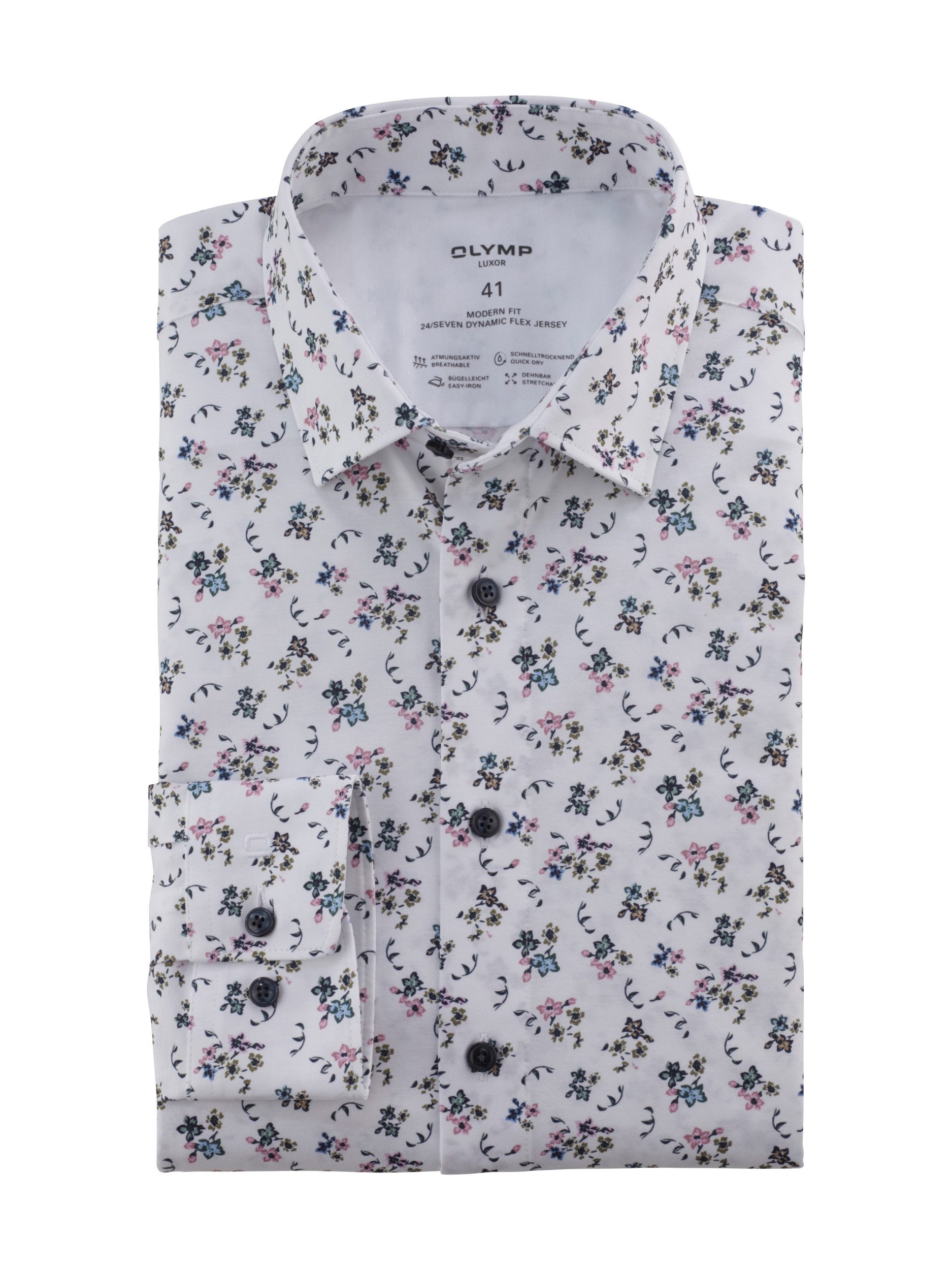 Langarmhemd Hemd 24/Seven - Slim Fit