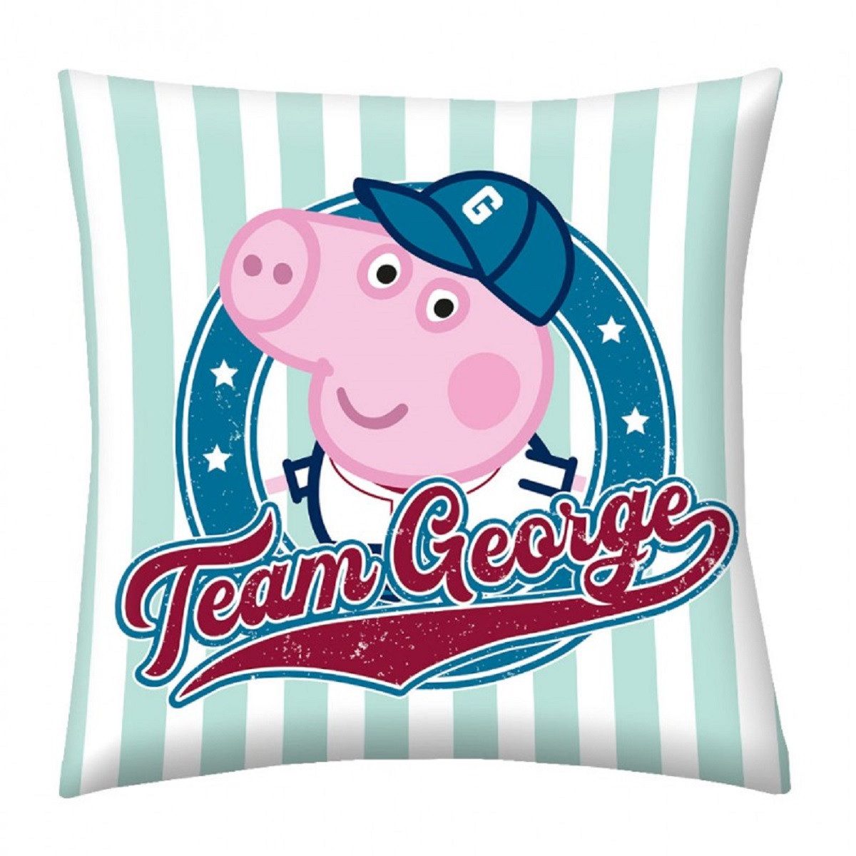 Peppa Pig Dekokissen - Kuschelkissen (1 Stk) 40 x 40 cm aus Polyester