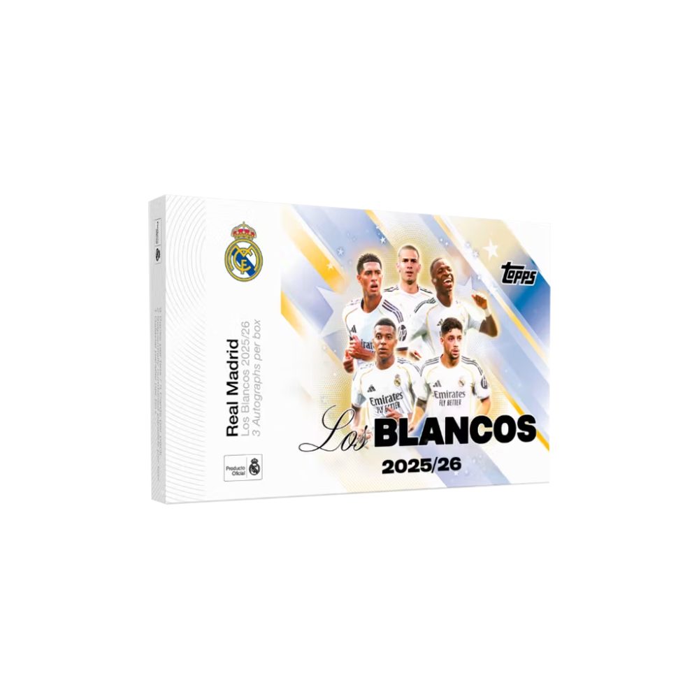 Topps Sammelkarte 2025/26 Topps Real Madrid Los Blancos Hobby Box