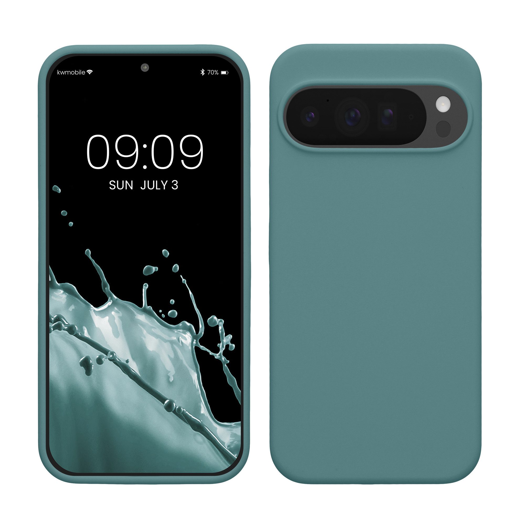kwmobile Smartphone-Hülle Handyhülle für Google Pixel 10 Pro XL Hülle, Weiches Handy Silikon Case - Schutzhülle Cover