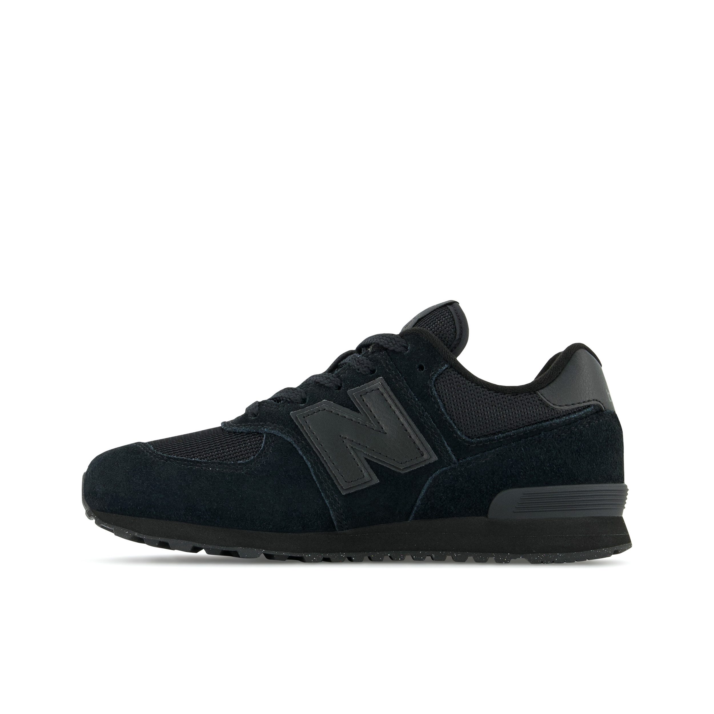 New Balance 574 Sneaker mit niedrigem Schaft, aus Leder und Textil