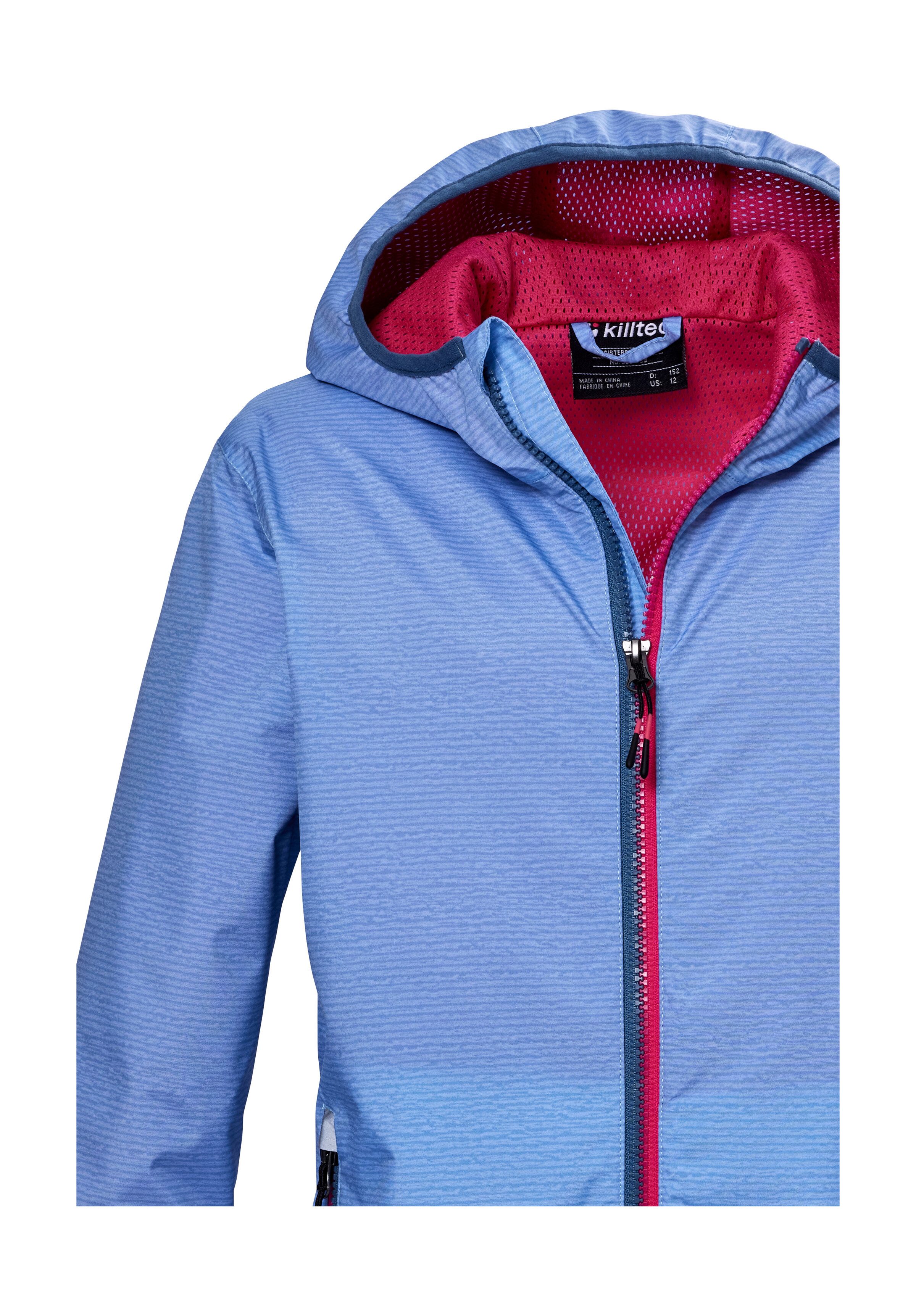 Killtec Funktionsjacke KOS 138 GRLS JCKT Kinderjacke: wasserdicht, reflektierend, elastisch