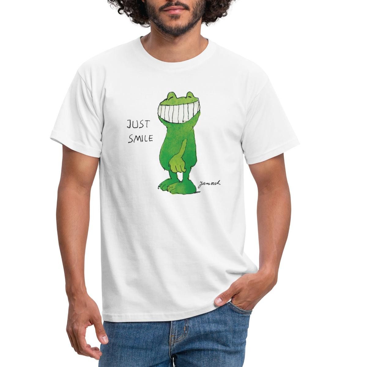Spreadshirt T-Shirt Janosch Günter Kastenfrosch Just günstig online kaufen