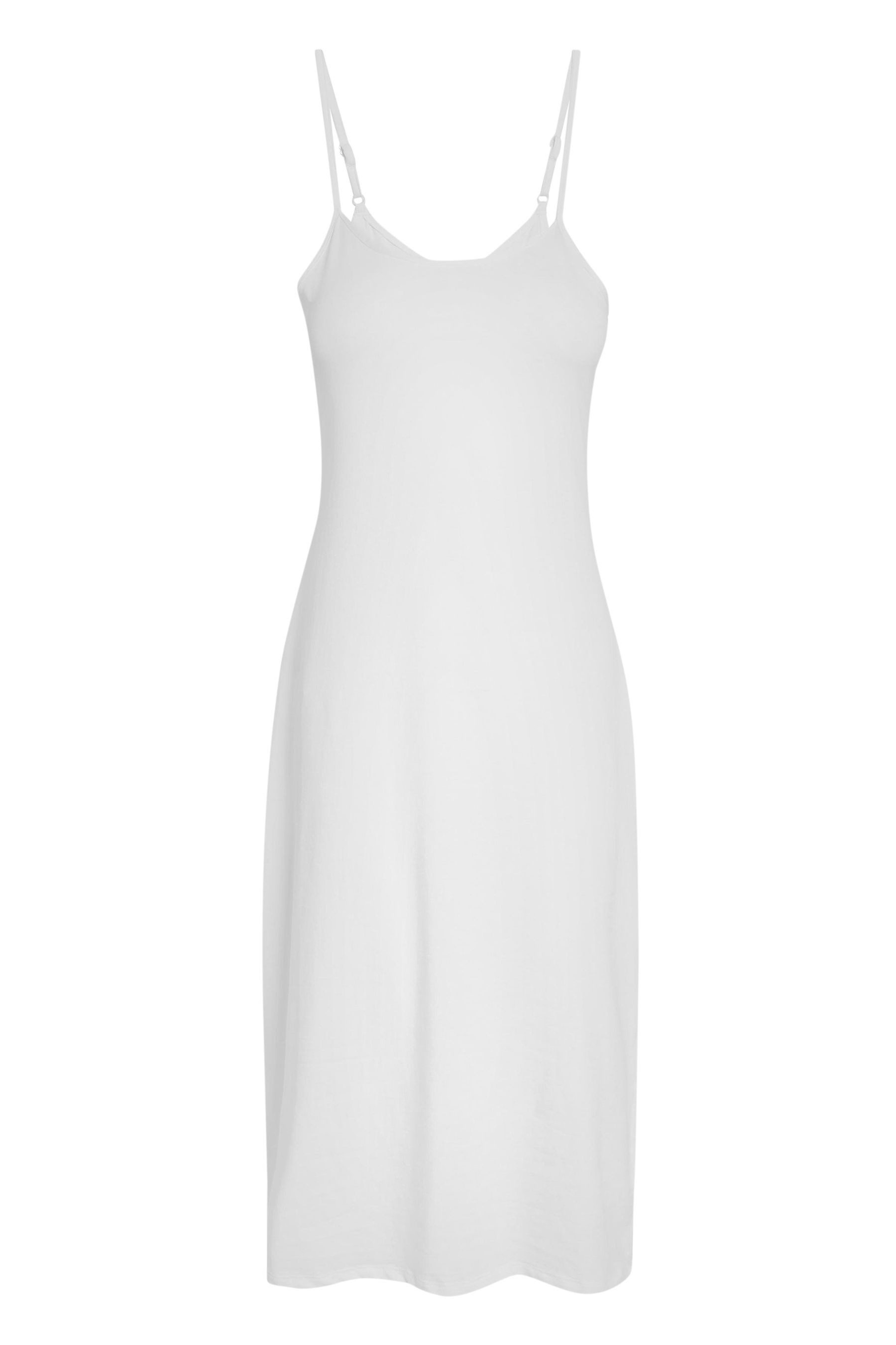 Unterkleid Langes Unterkleid aus Baumwolle, 2er-Pack
